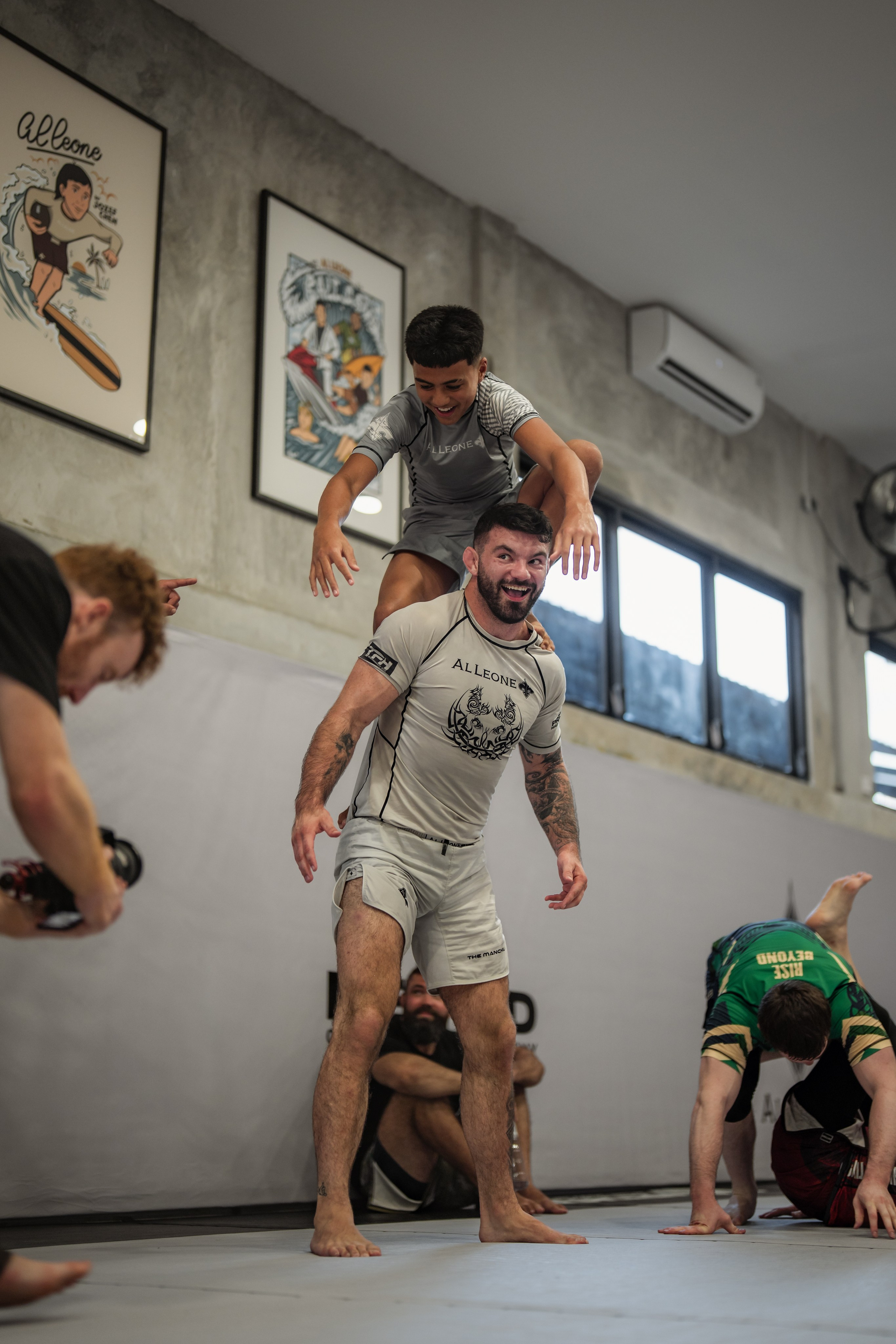 Lucas Barbosa a World, Pan American, European Open and Asian IBJJF champion and Demian MAIA ADCC World Champions, BJJ training session. Сергей Зворыгин