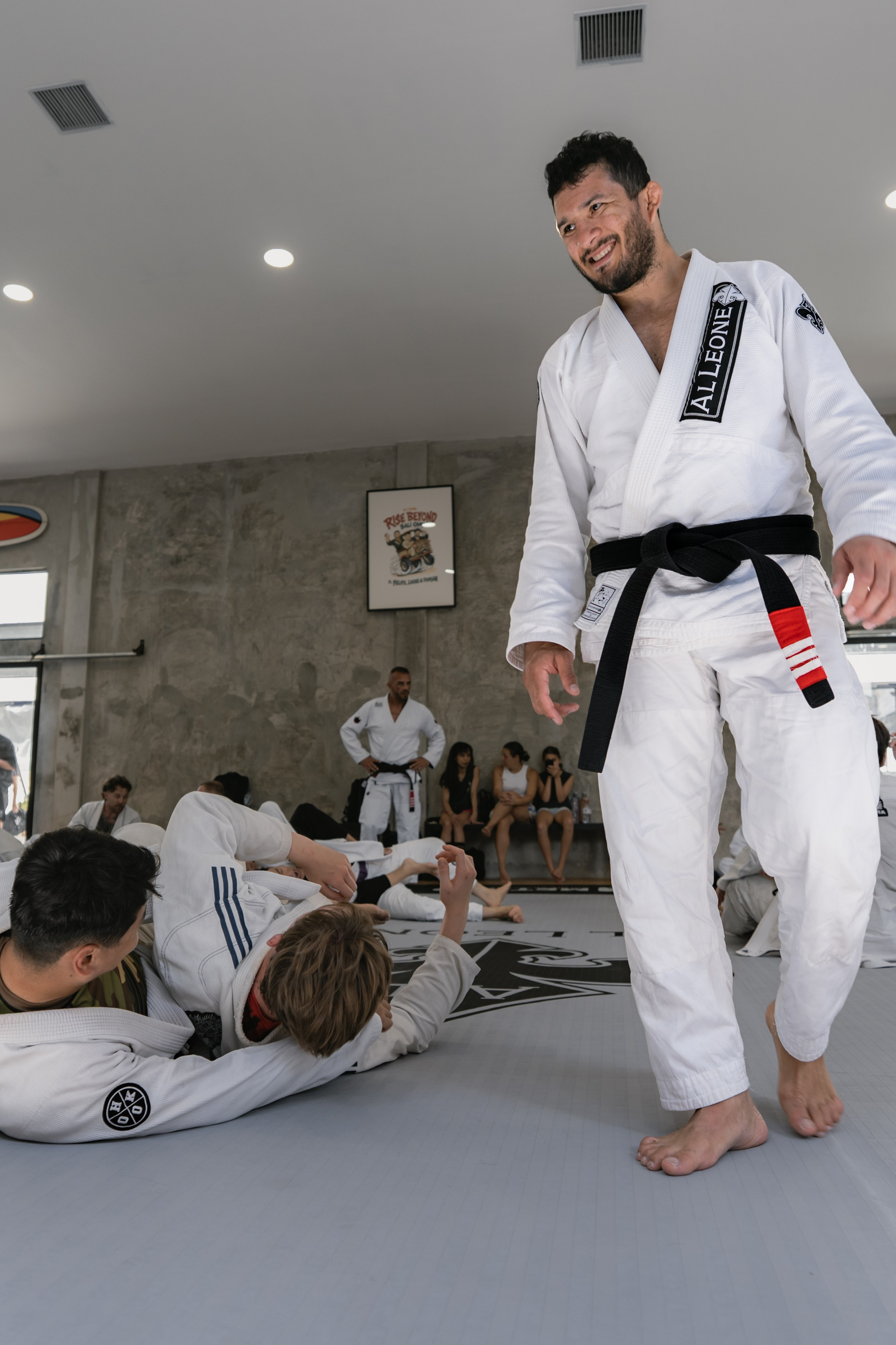 Lucas Barbosa a World, Pan American, European Open and Asian IBJJF champion and Demian MAIA ADCC World Champions, BJJ training session. Сергей Зворыгин