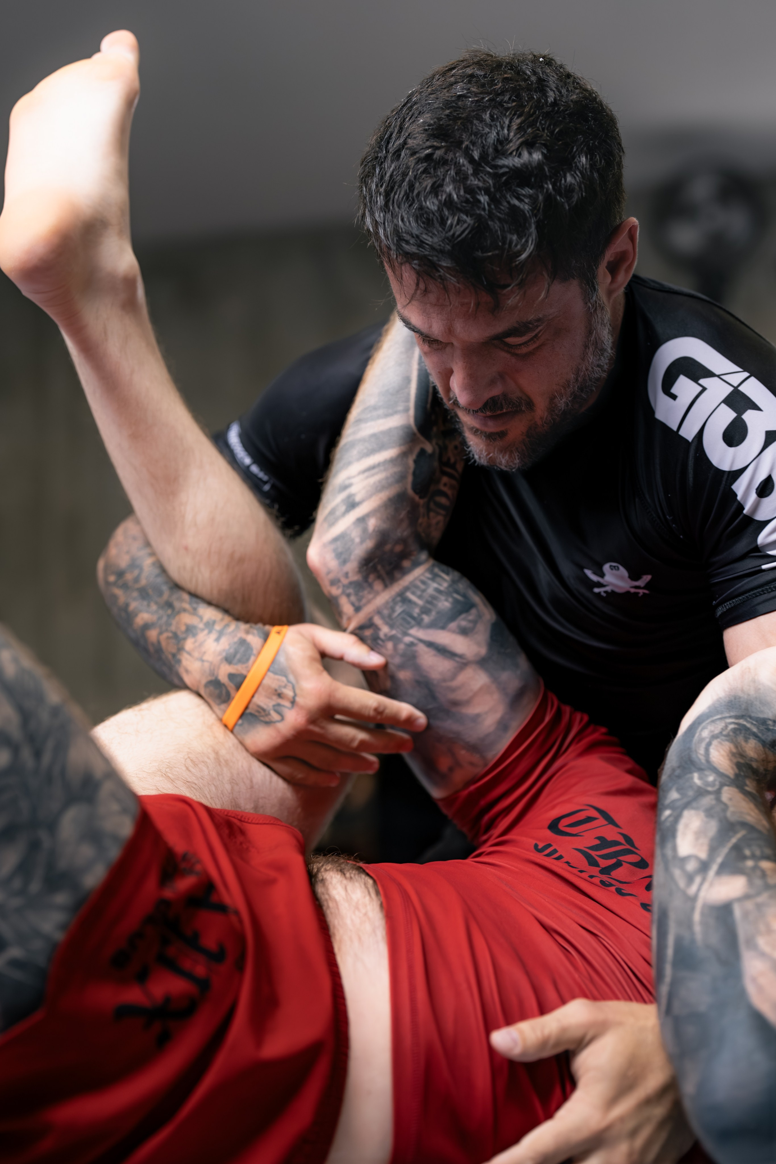 Demian MAIA and Felipe PENA, ADCC World Champions, BJJ training session. Сергей Зворыгин