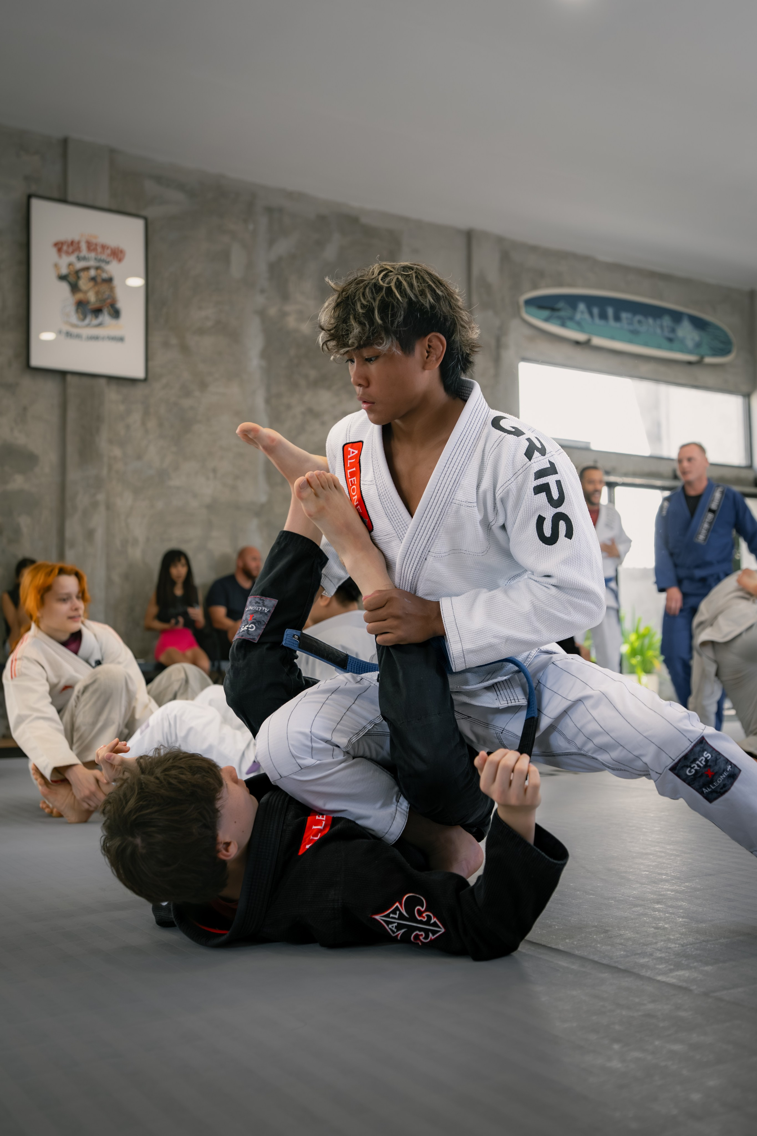 Lucas Barbosa a World, Pan American, European Open and Asian IBJJF champion and Demian MAIA ADCC World Champions, BJJ training session. Сергей Зворыгин