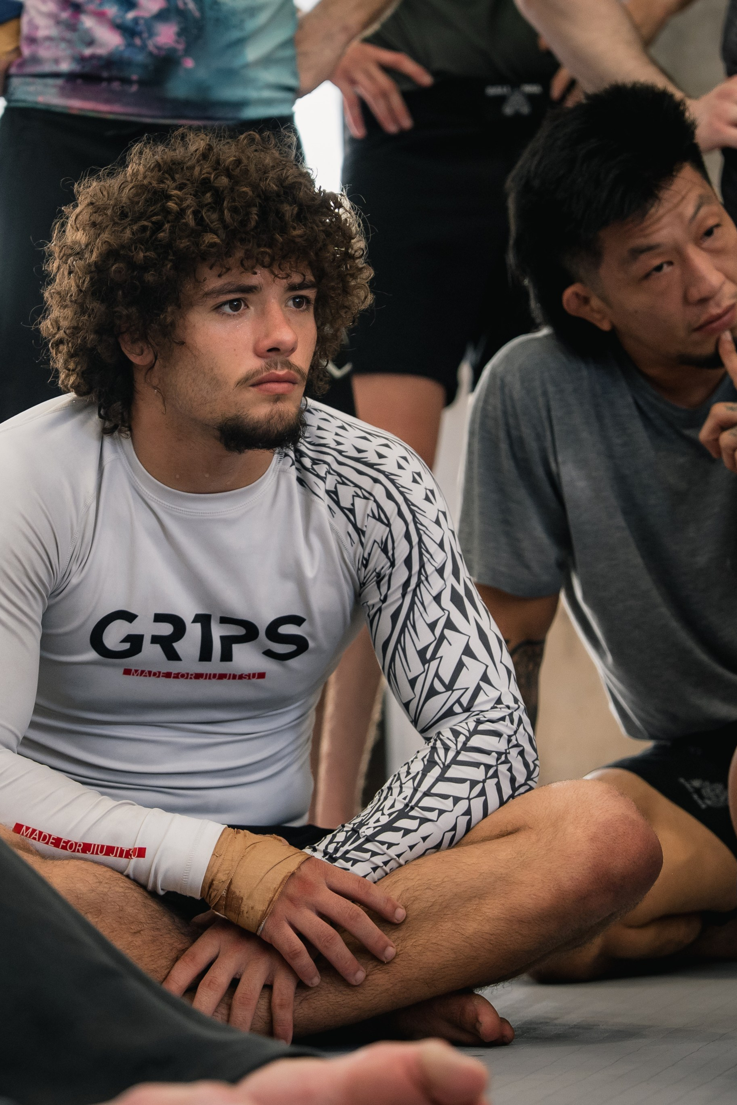Felipe PENA and Demian MAIA, ADCC World Champions, BJJ training session. Сергей Зворыгин