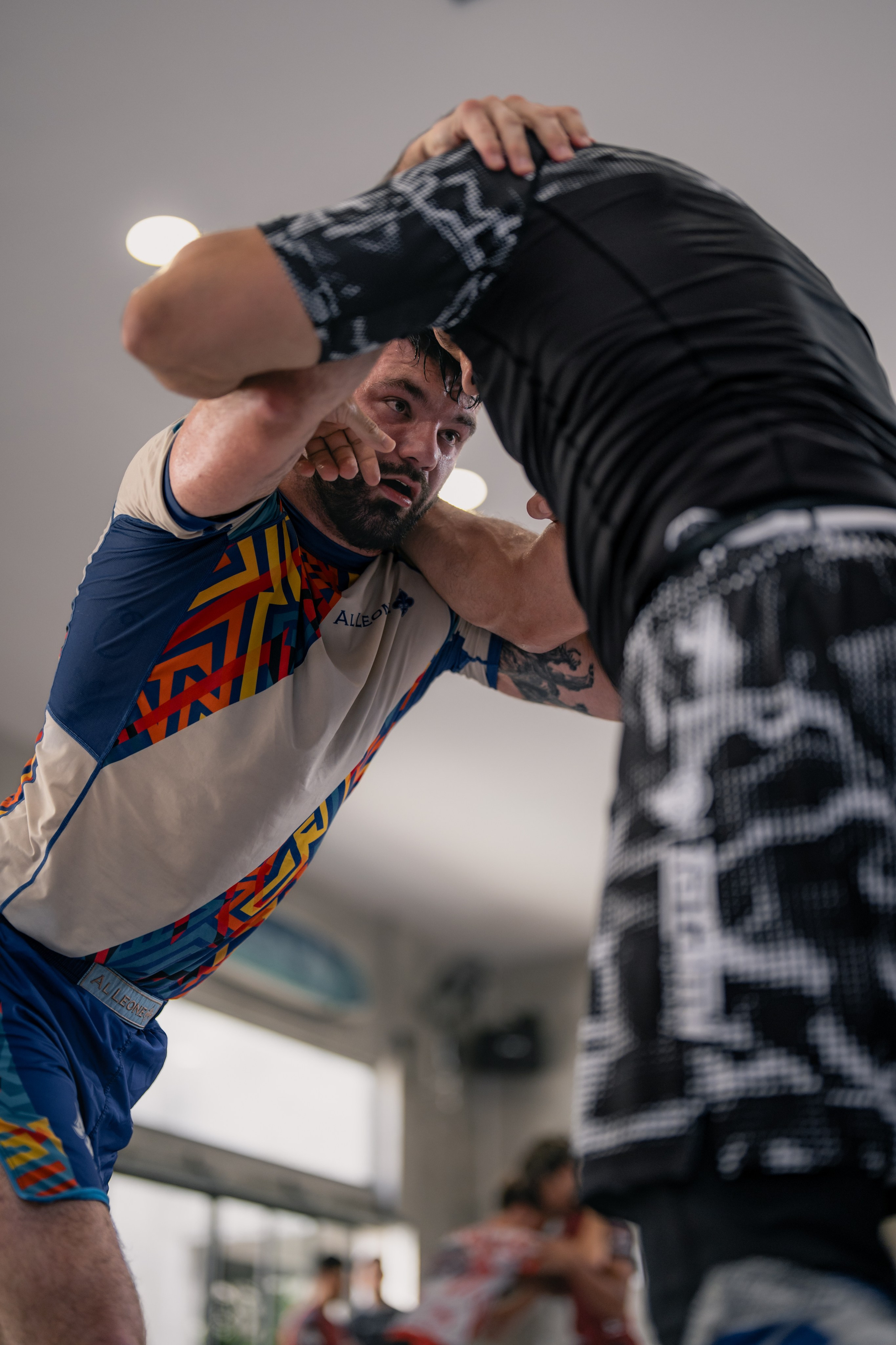 Demian MAIA and Felipe PENA, ADCC World Champions, BJJ training session. Сергей Зворыгин