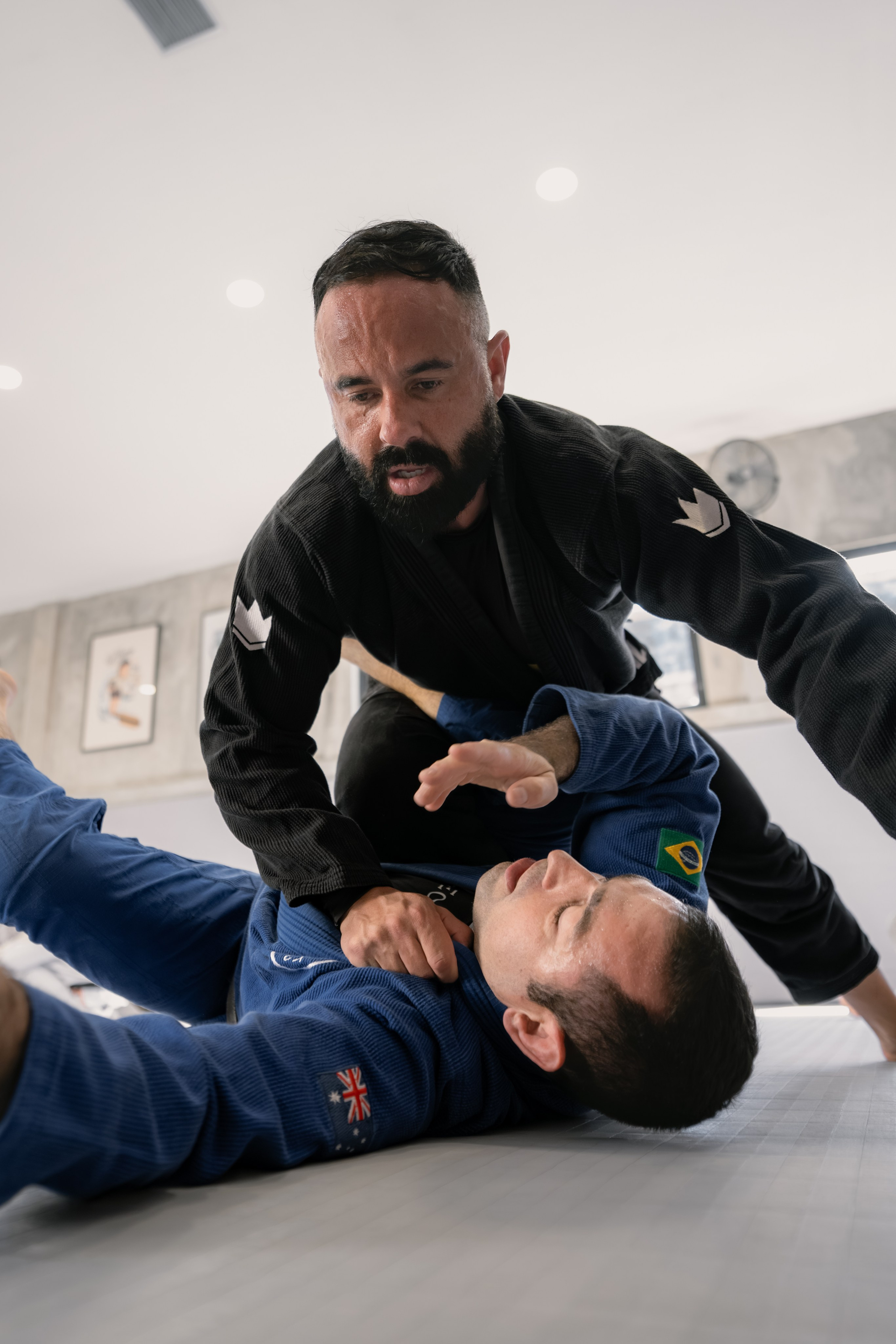 Lucas Barbosa a World, Pan American, European Open and Asian IBJJF champion and Demian MAIA ADCC World Champions, BJJ training session. Сергей Зворыгин