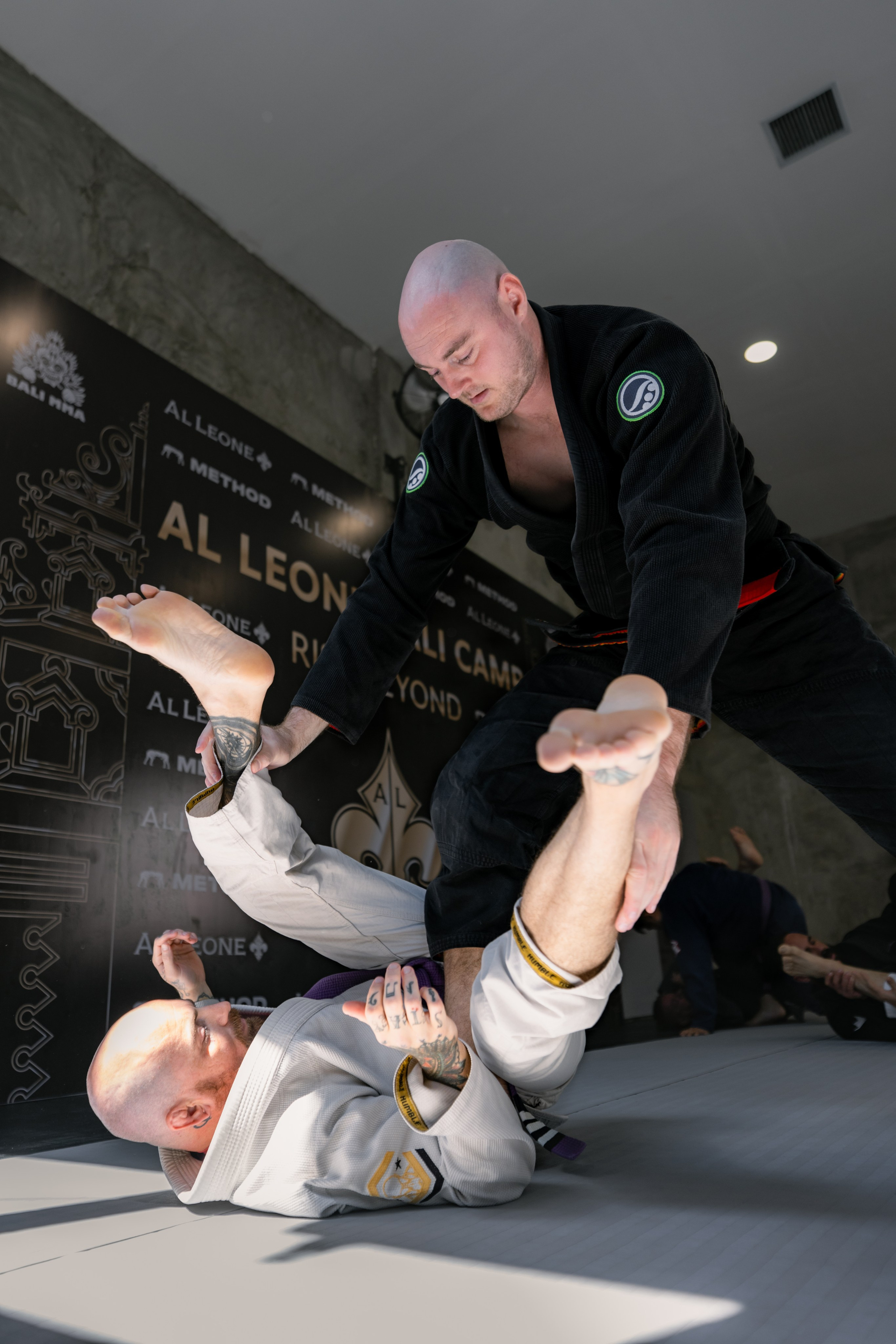 Lucas Barbosa a World, Pan American, European Open and Asian IBJJF champion and Demian MAIA ADCC World Champions, BJJ training session. Сергей Зворыгин