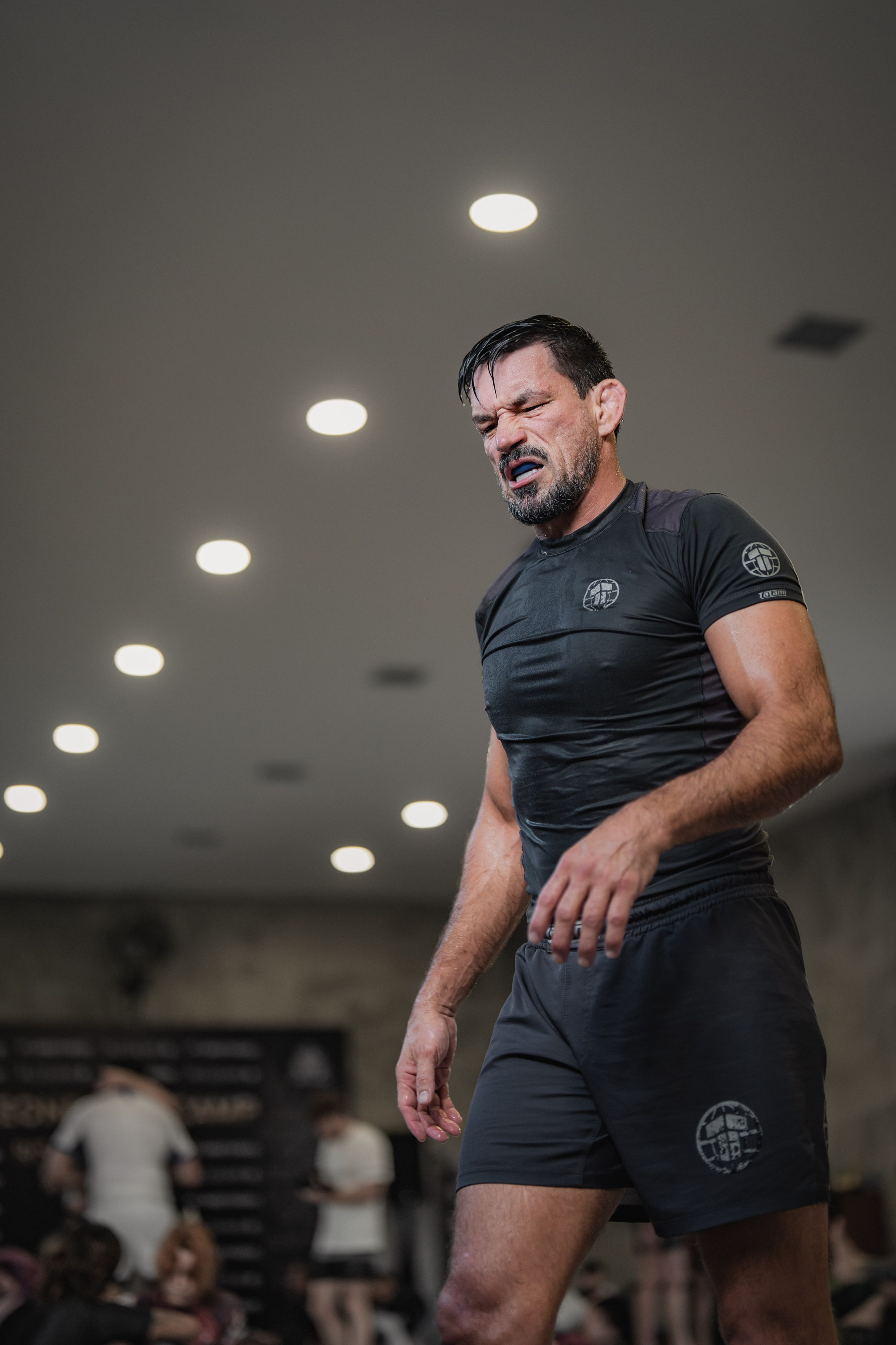 Demian MAIA and Felipe PENA, ADCC World Champions, BJJ training session. Сергей Зворыгин