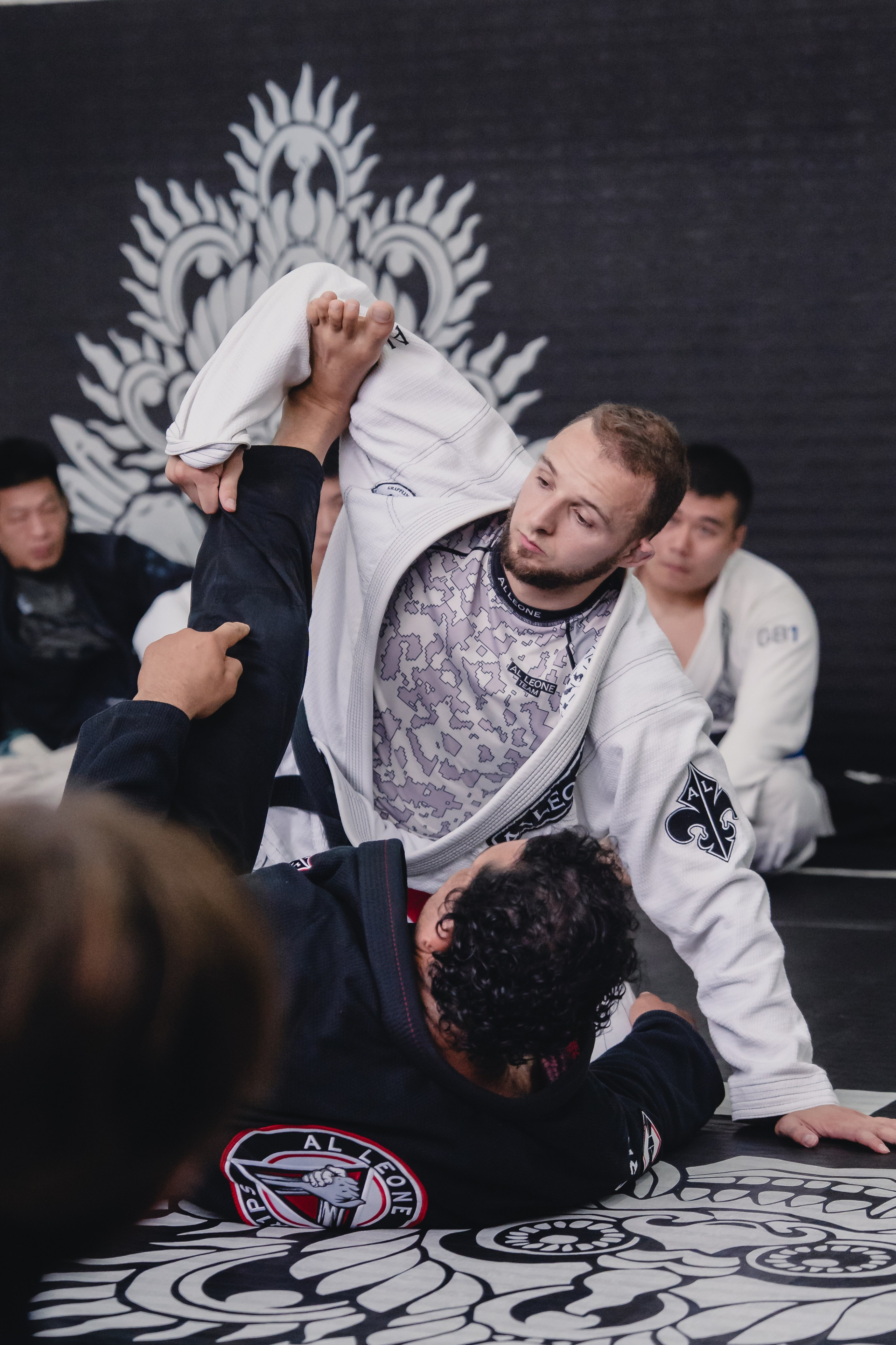 Lucas Barbosa 5X IBJJF Black Belt World Champion session for Al Leone. Сергей Зворыгин