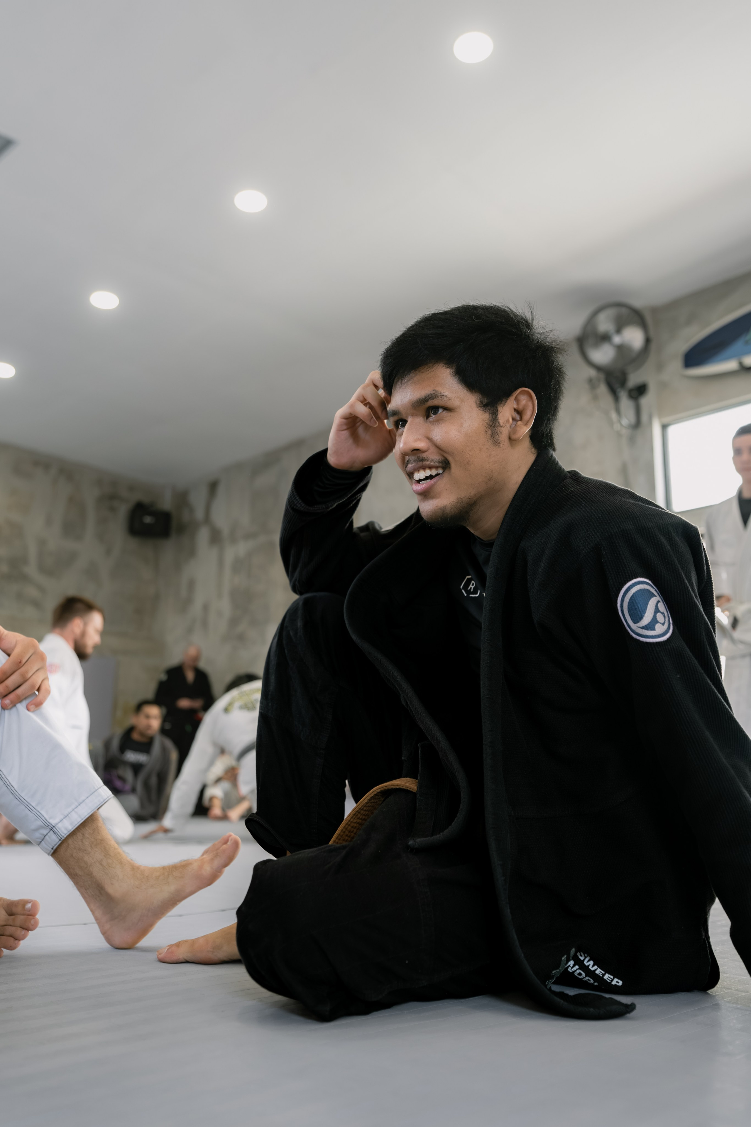 Lucas Barbosa a World, Pan American, European Open and Asian IBJJF champion and Demian MAIA ADCC World Champions, BJJ training session. Сергей Зворыгин