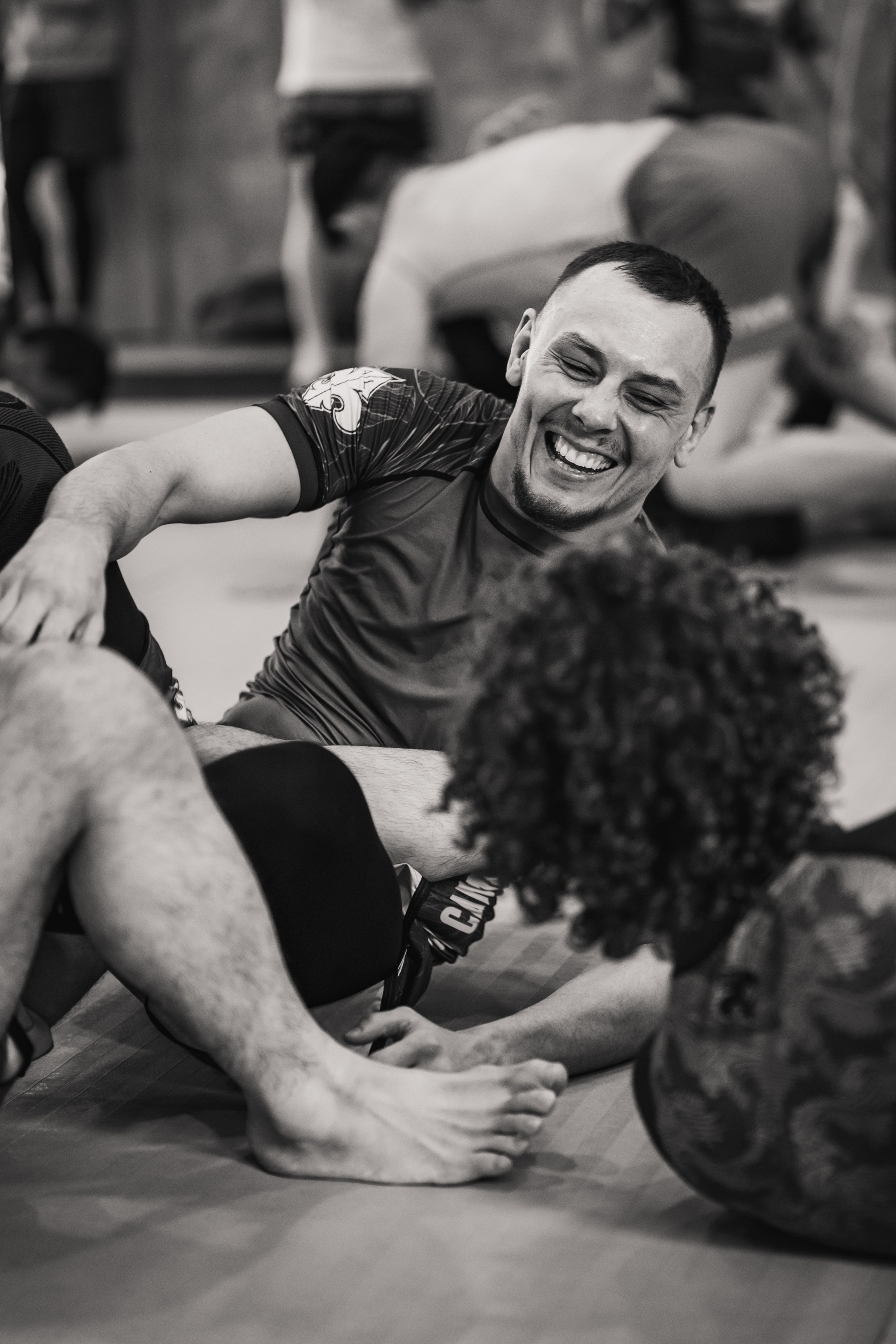 Demian MAIA and Felipe PENA, ADCC World Champions, BJJ training session. Сергей Зворыгин