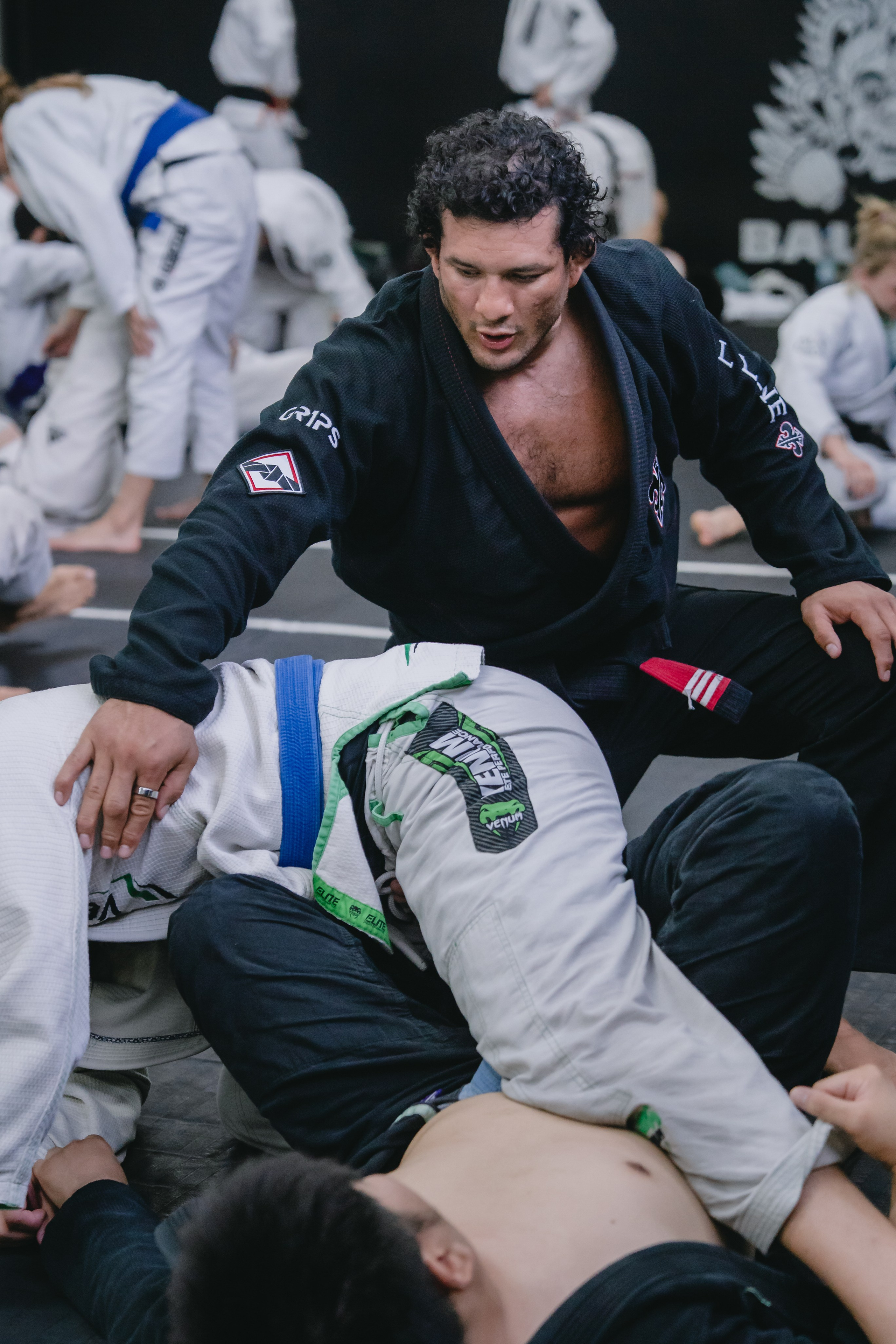 Lucas Barbosa 5X IBJJF Black Belt World Champion session for Al Leone. Сергей Зворыгин