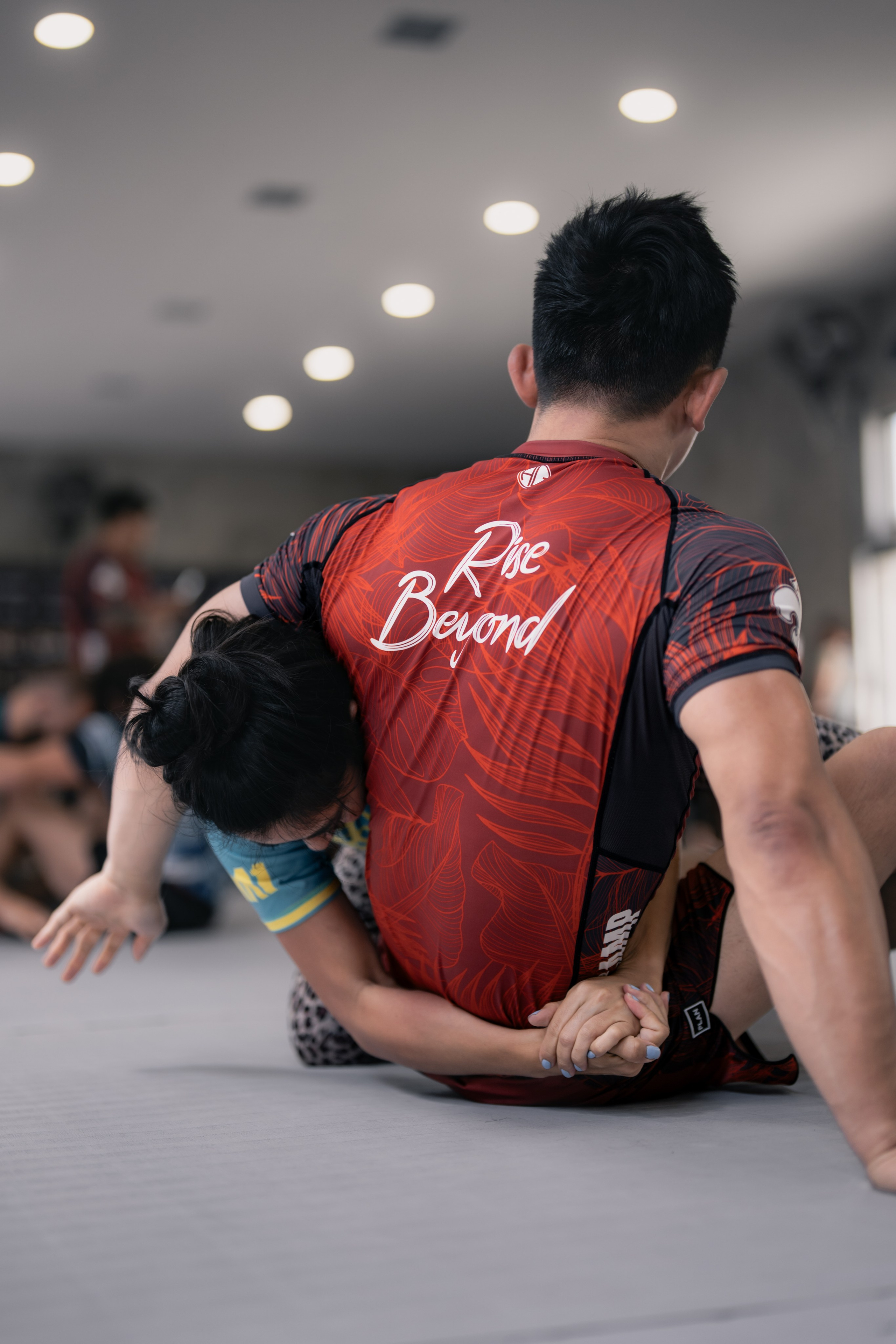 Demian MAIA and Felipe PENA, ADCC World Champions, BJJ training session. Сергей Зворыгин