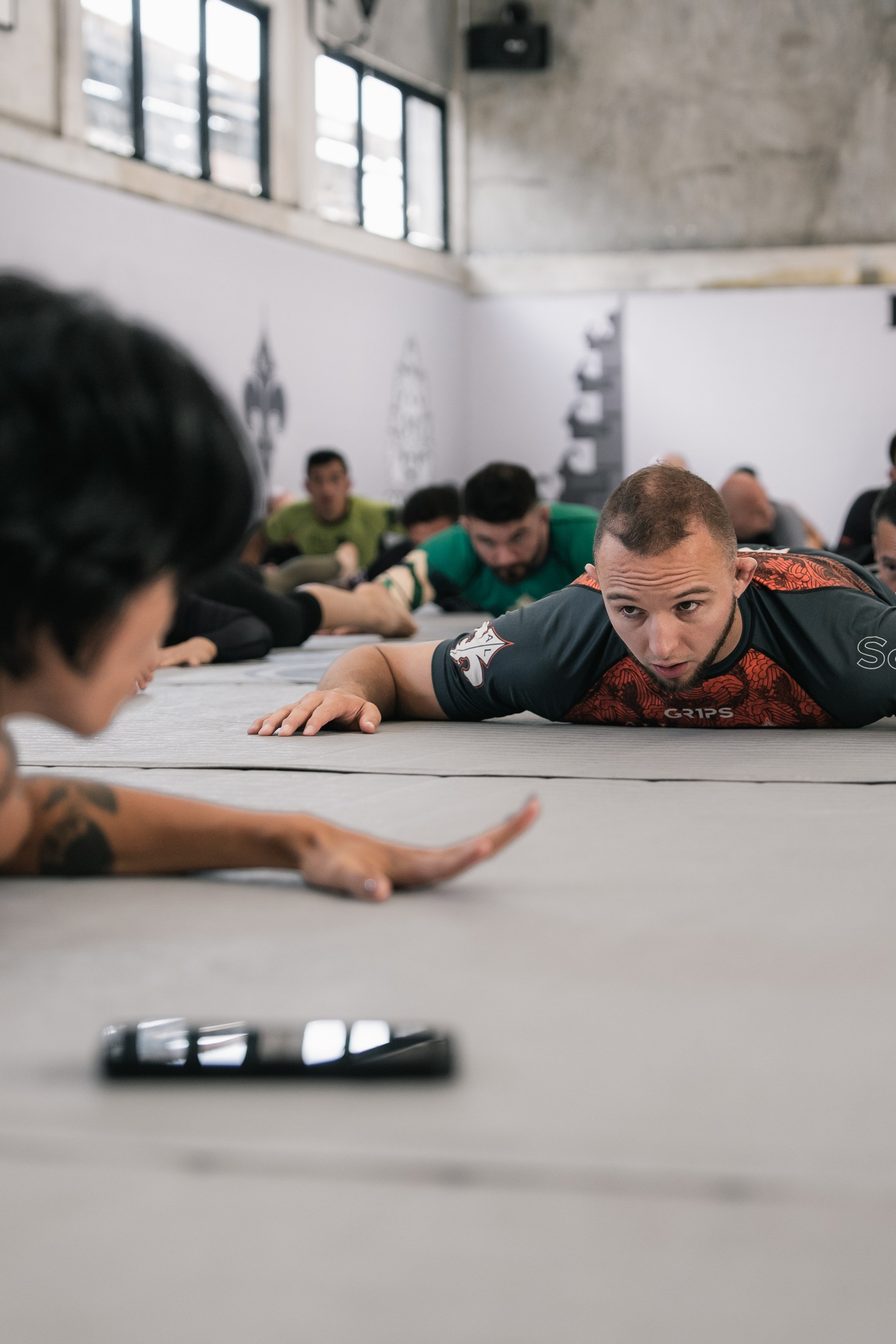 Felipe PENA and Demian MAIA, ADCC World Champions, BJJ training session. Сергей Зворыгин