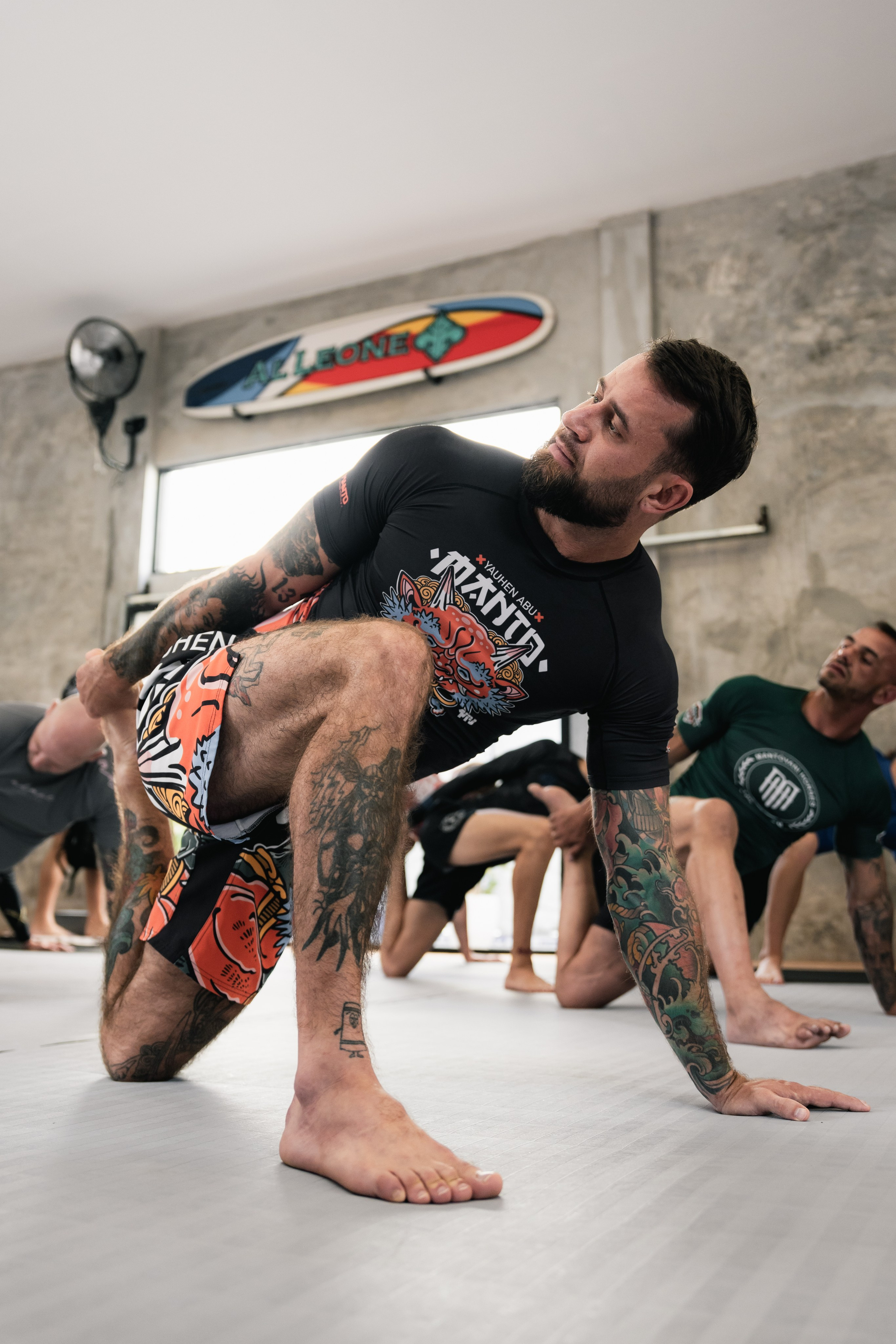 Felipe PENA and Demian MAIA, ADCC World Champions, BJJ training session. Сергей Зворыгин