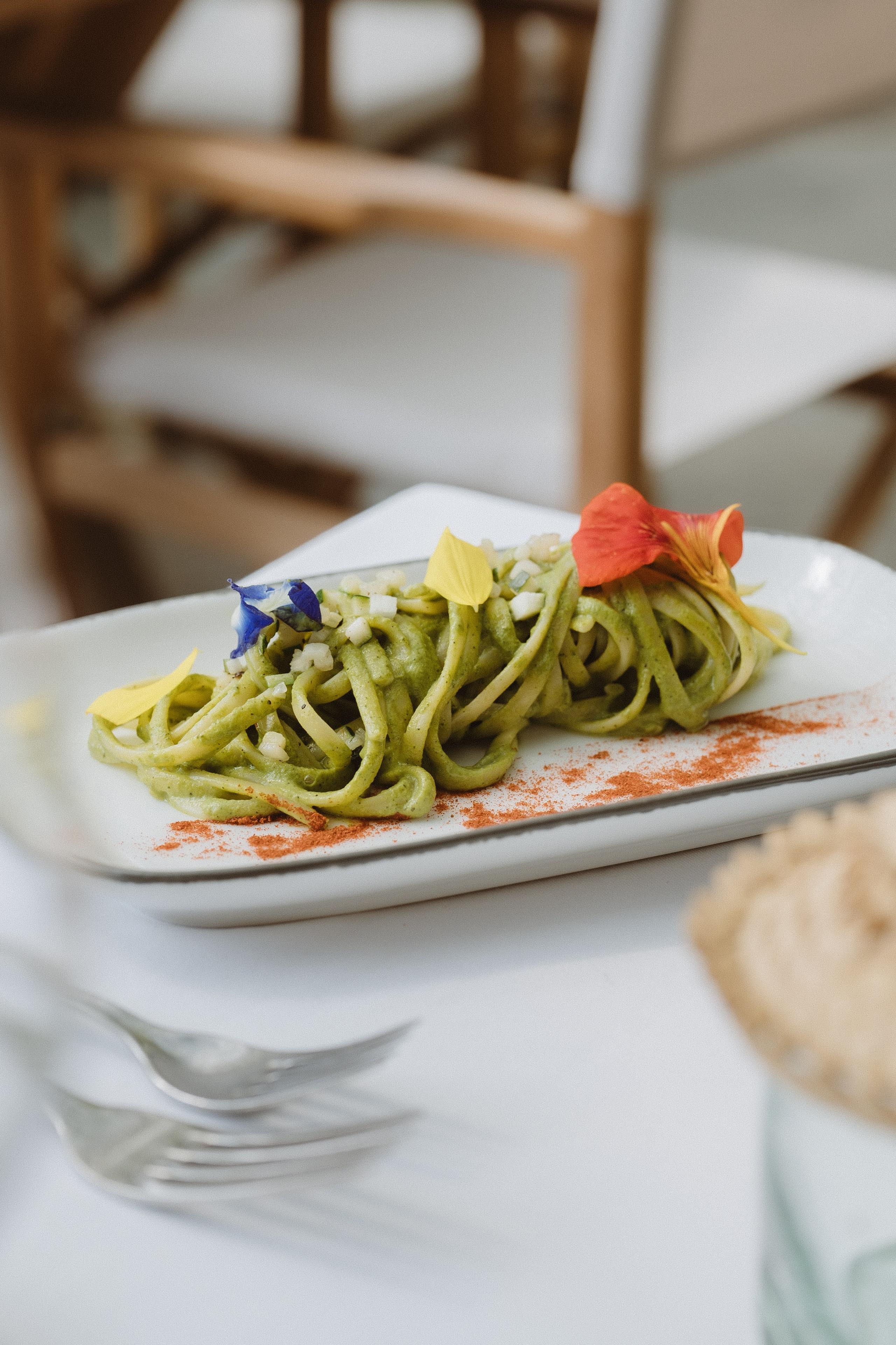 New Pastas in Sardine by K-Club, a fine dining seafood restaurant. Сергей Зворыгин