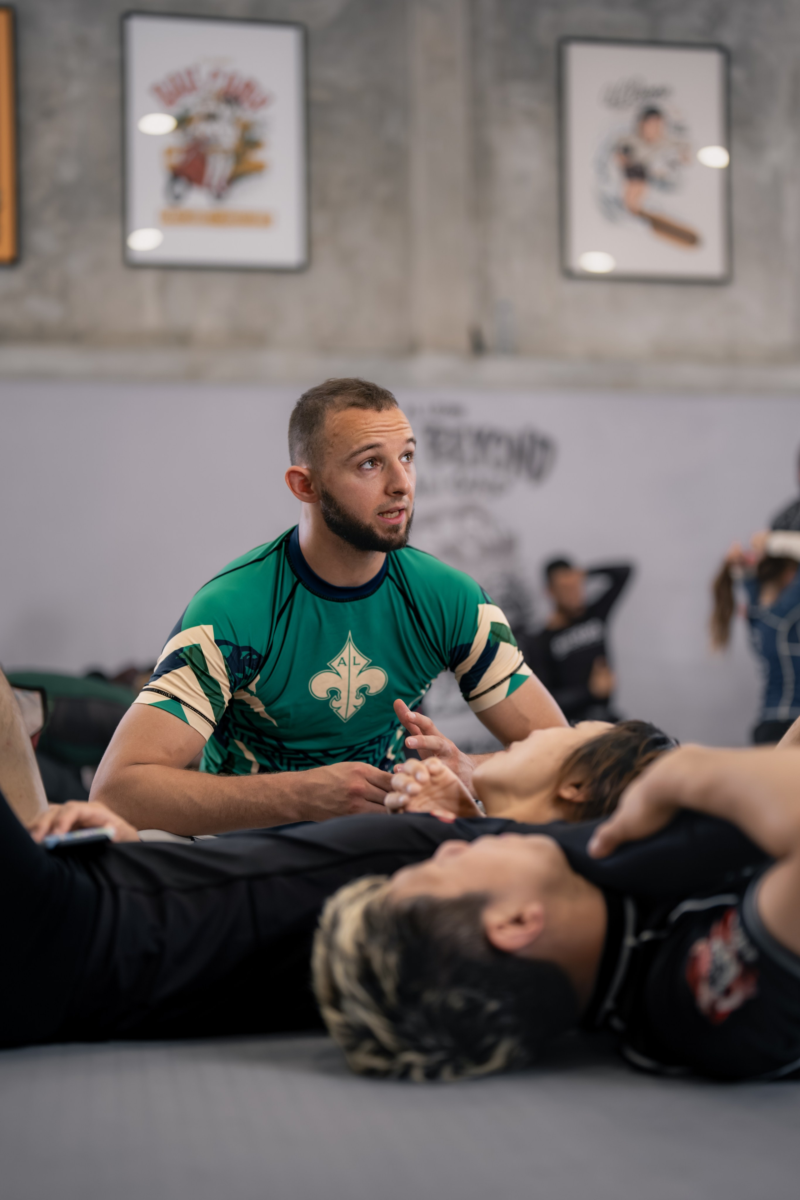 Demian MAIA and Felipe PENA, ADCC World Champions, BJJ training session. Сергей Зворыгин
