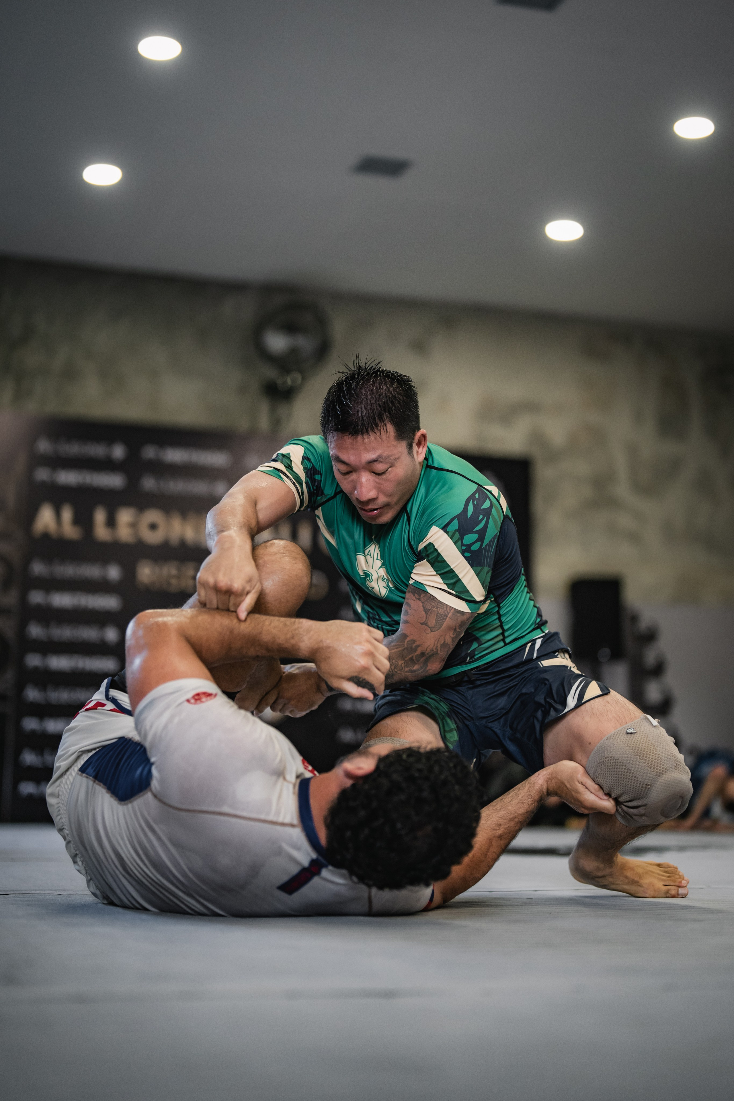 Demian MAIA and Felipe PENA, ADCC World Champions, BJJ training session. Сергей Зворыгин