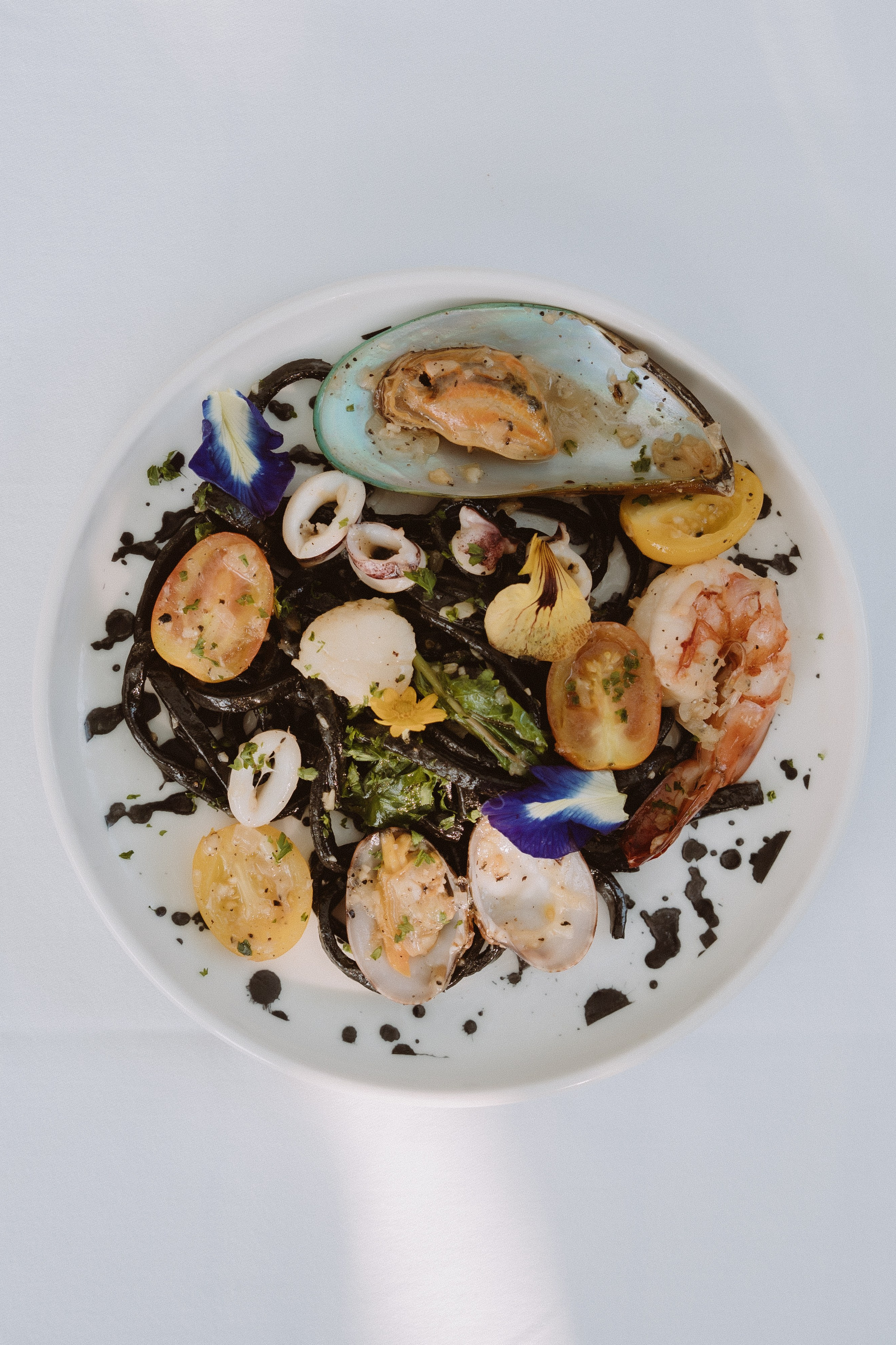 New Pastas in Sardine by K-Club, a fine dining seafood restaurant. Сергей Зворыгин