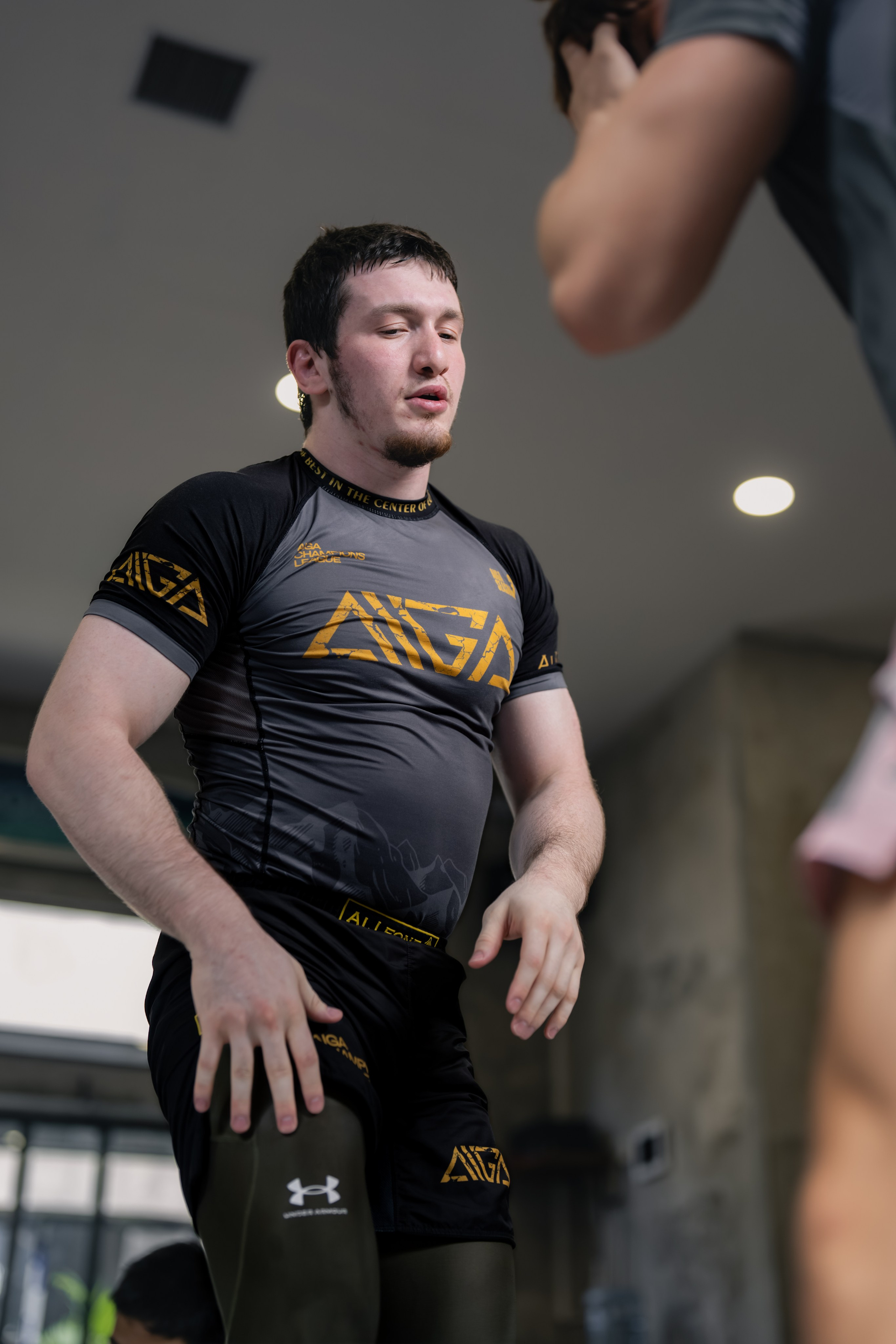 Demian MAIA and Felipe PENA, ADCC World Champions, BJJ training session. Сергей Зворыгин