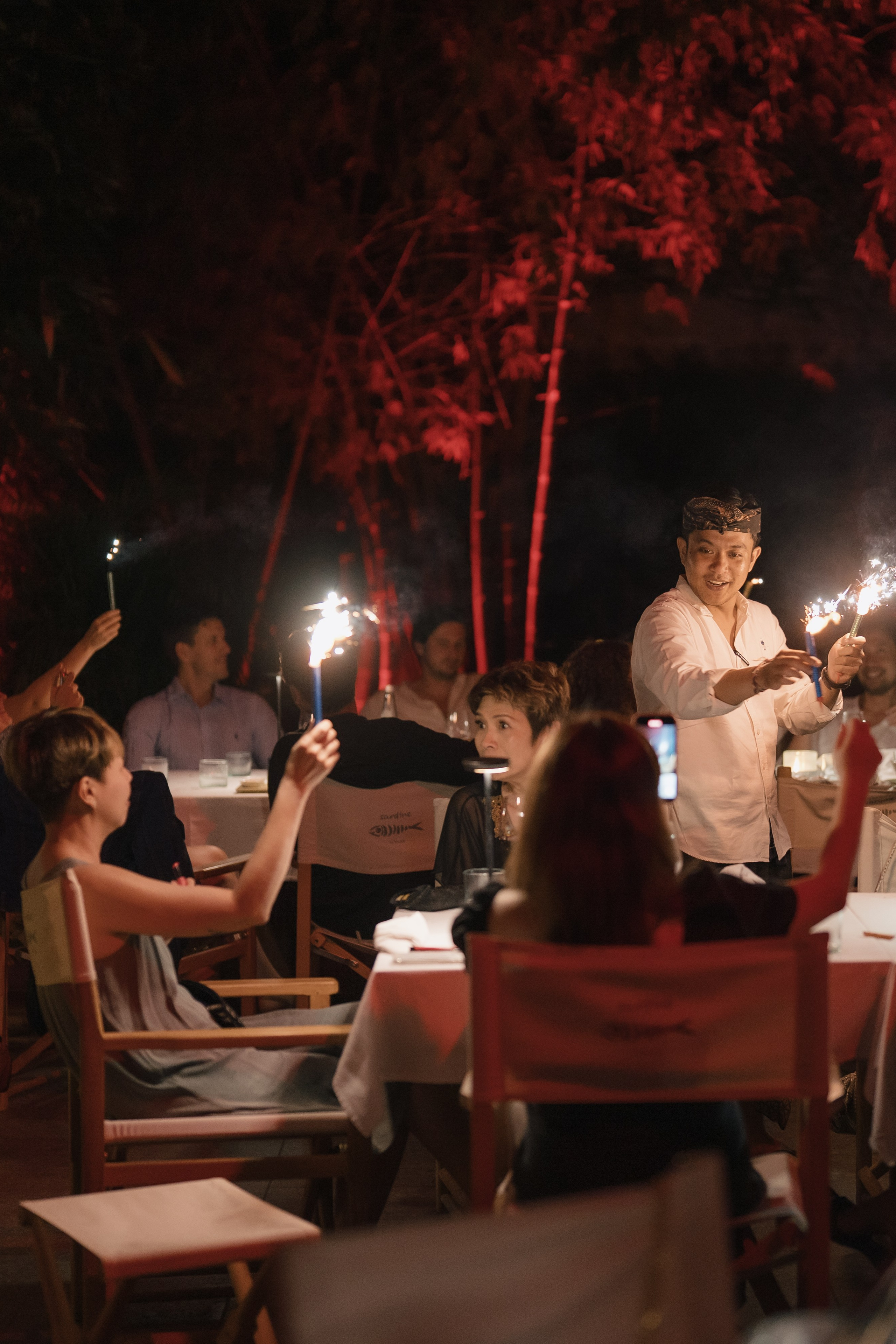 Dining at Sardine by K-Club, Bali. Сергей Зворыгин
