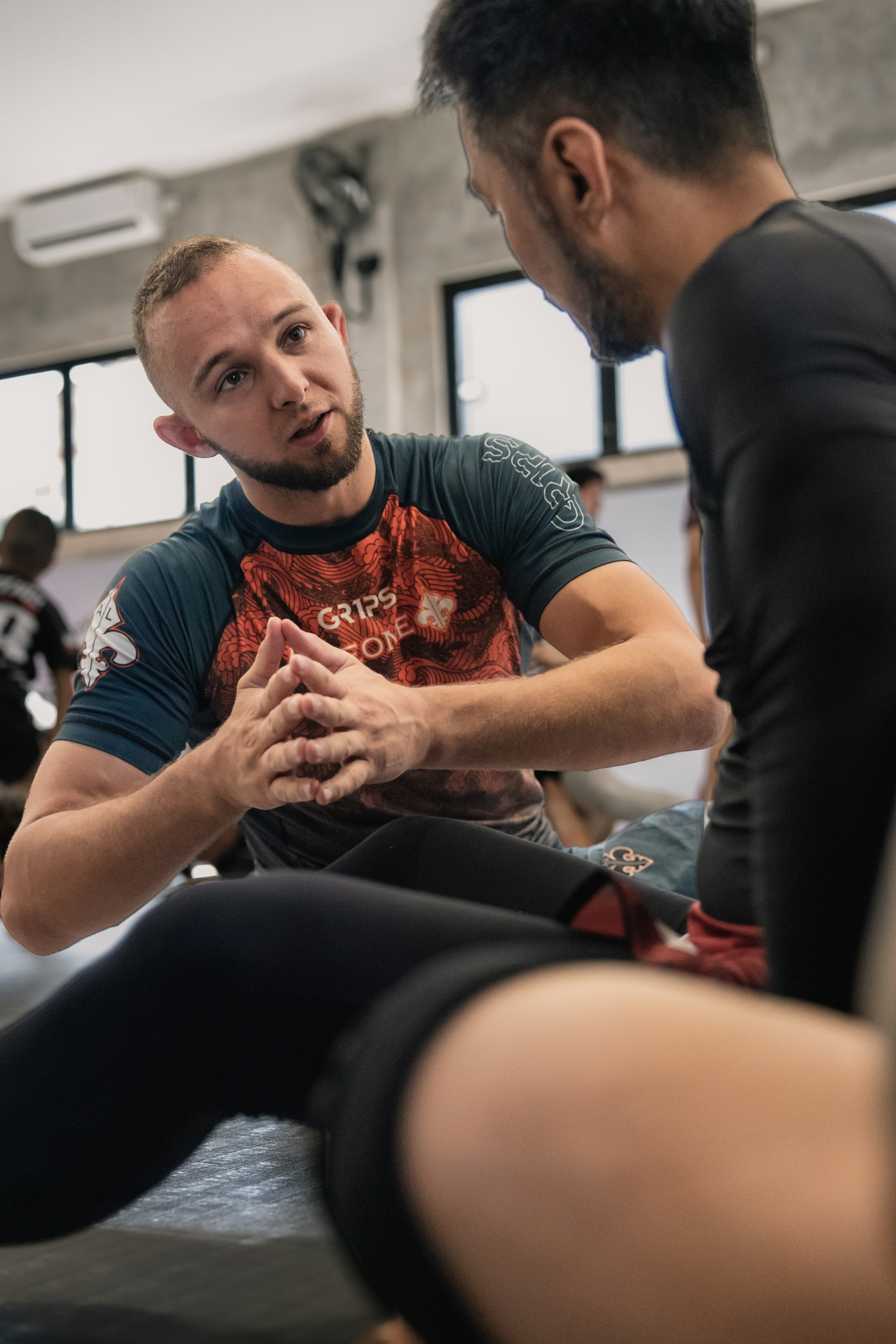 Felipe PENA and Demian MAIA, ADCC World Champions, BJJ training session. Сергей Зворыгин