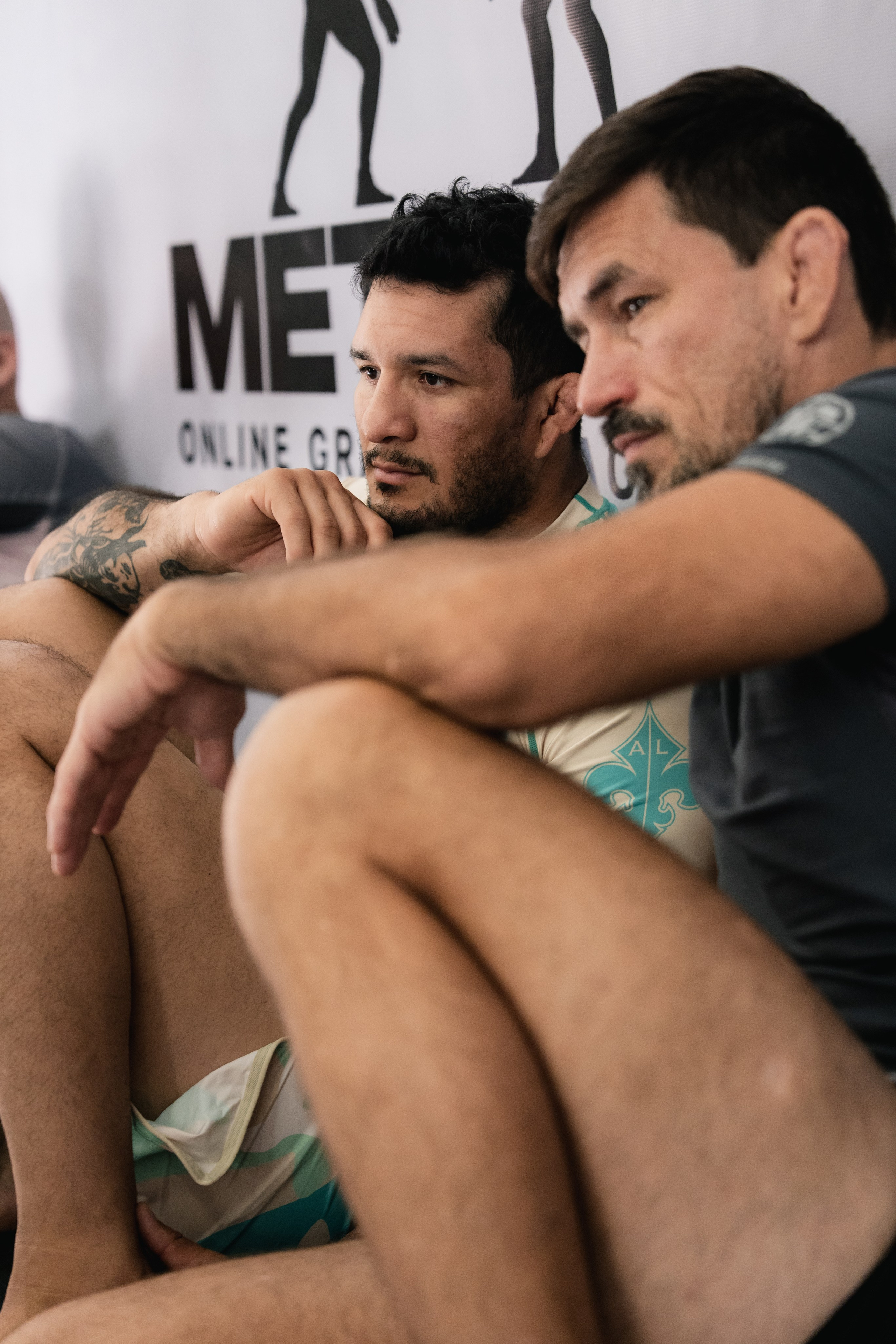 Felipe PENA and Demian MAIA, ADCC World Champions, BJJ training session. Сергей Зворыгин