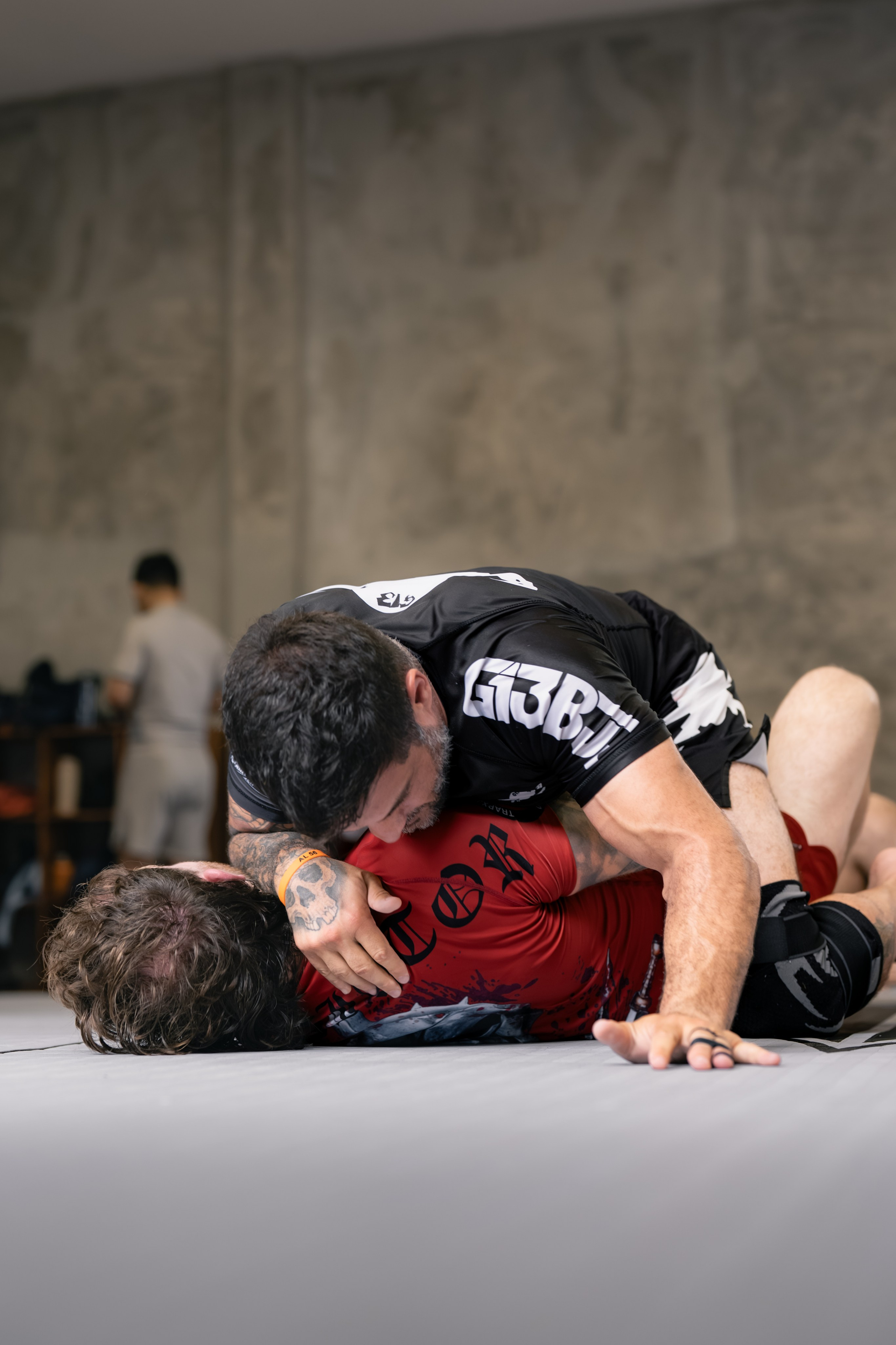 Demian MAIA and Felipe PENA, ADCC World Champions, BJJ training session. Сергей Зворыгин