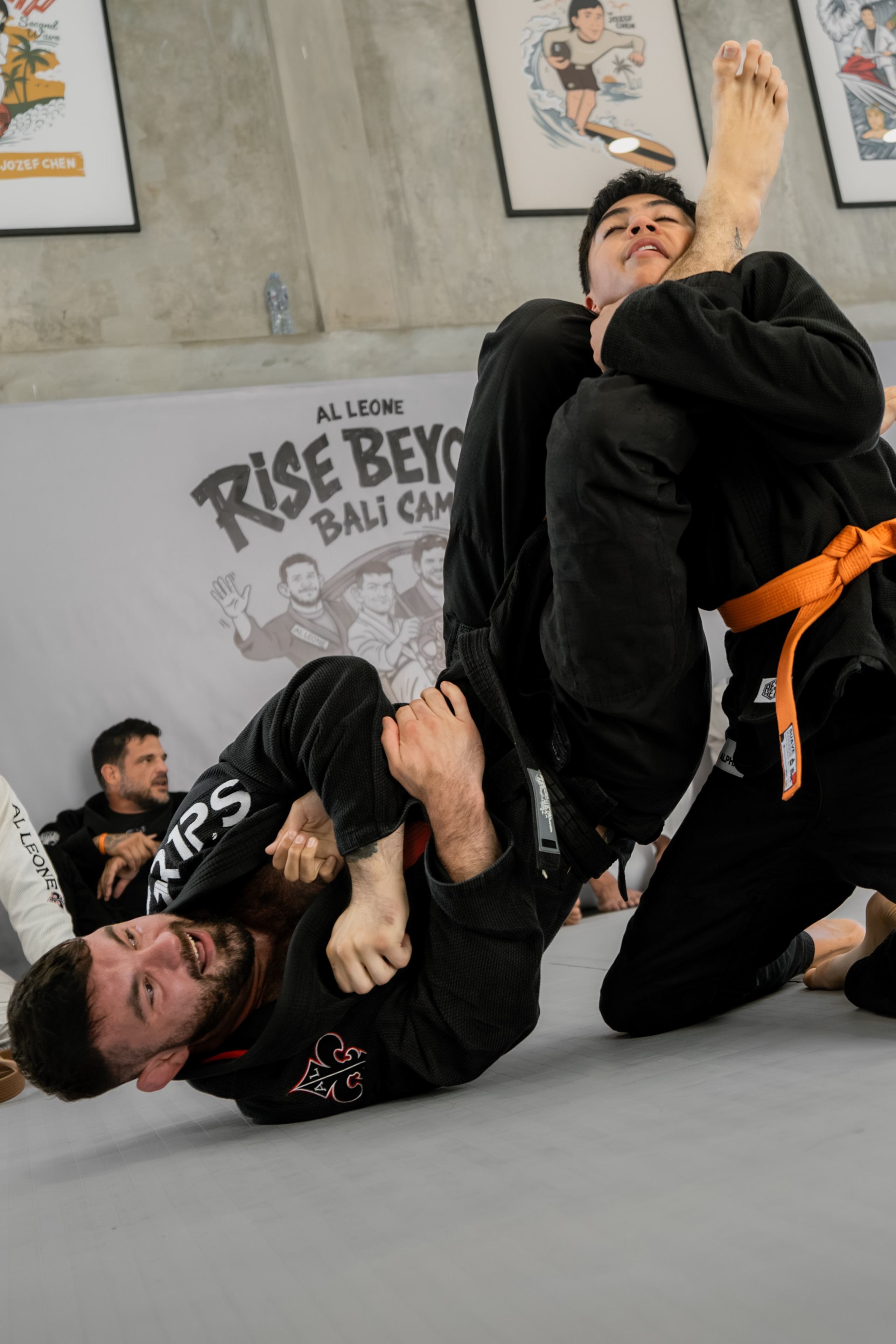 Lucas Barbosa a World, Pan American, European Open and Asian IBJJF champion and Demian MAIA ADCC World Champions, BJJ training session. Сергей Зворыгин