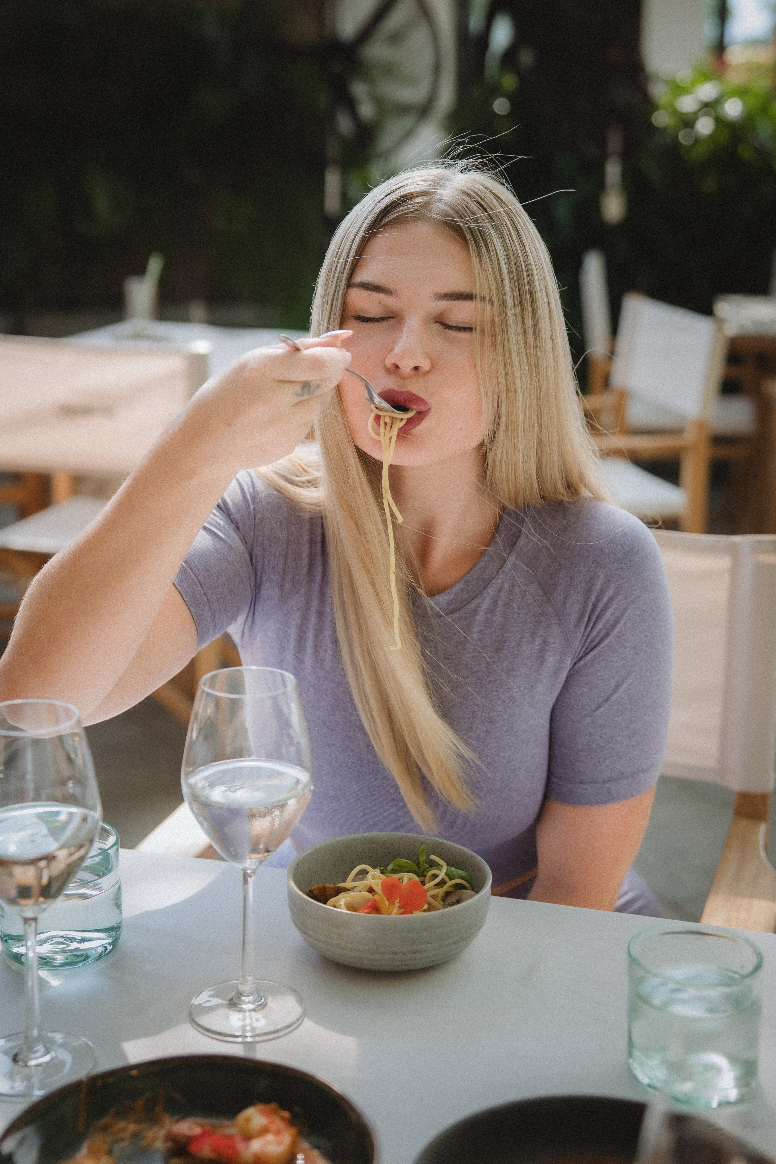New Pastas in Sardine by K-Club, a fine dining seafood restaurant. Сергей Зворыгин