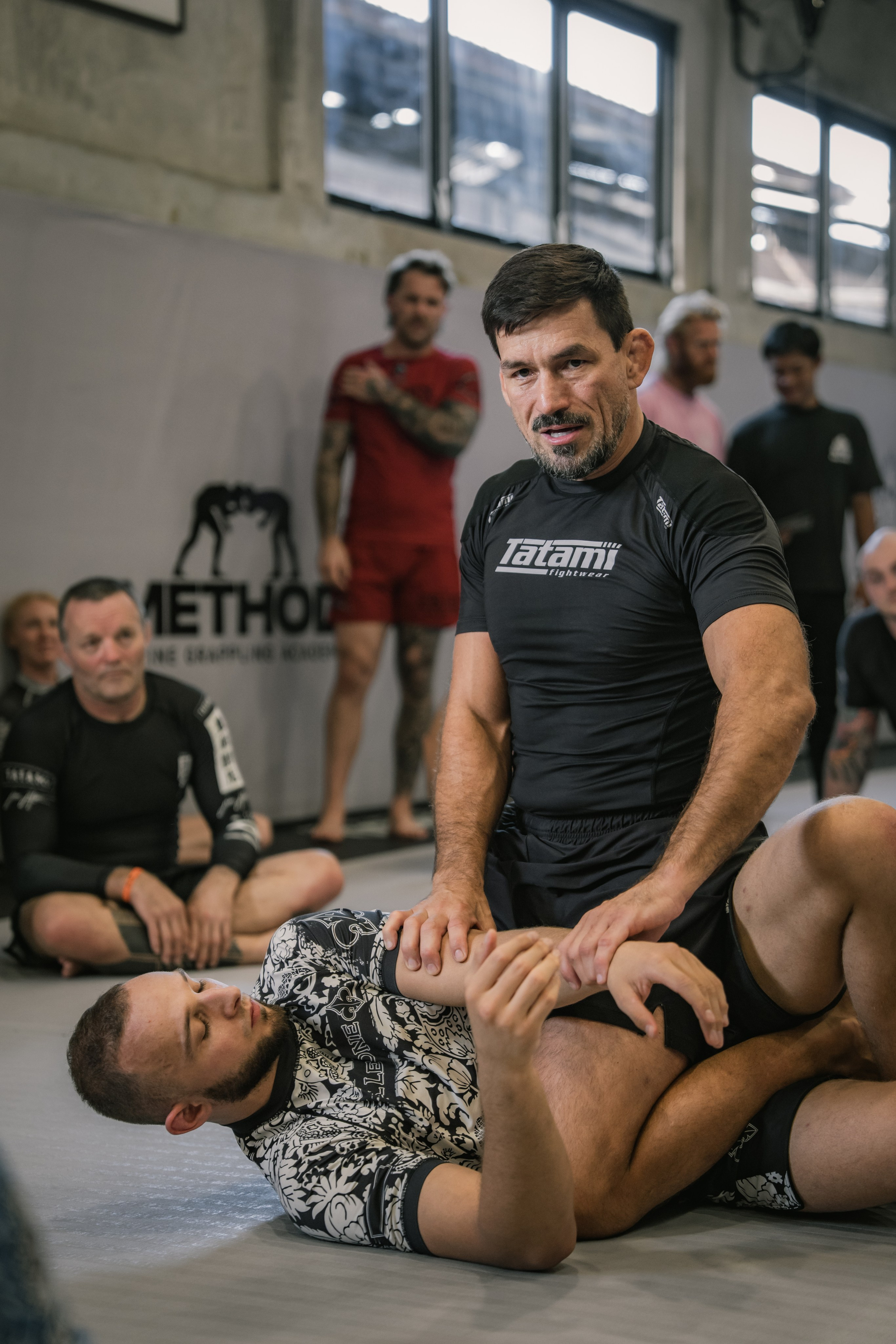 Felipe PENA and Demian MAIA, ADCC World Champions, BJJ training session. Сергей Зворыгин