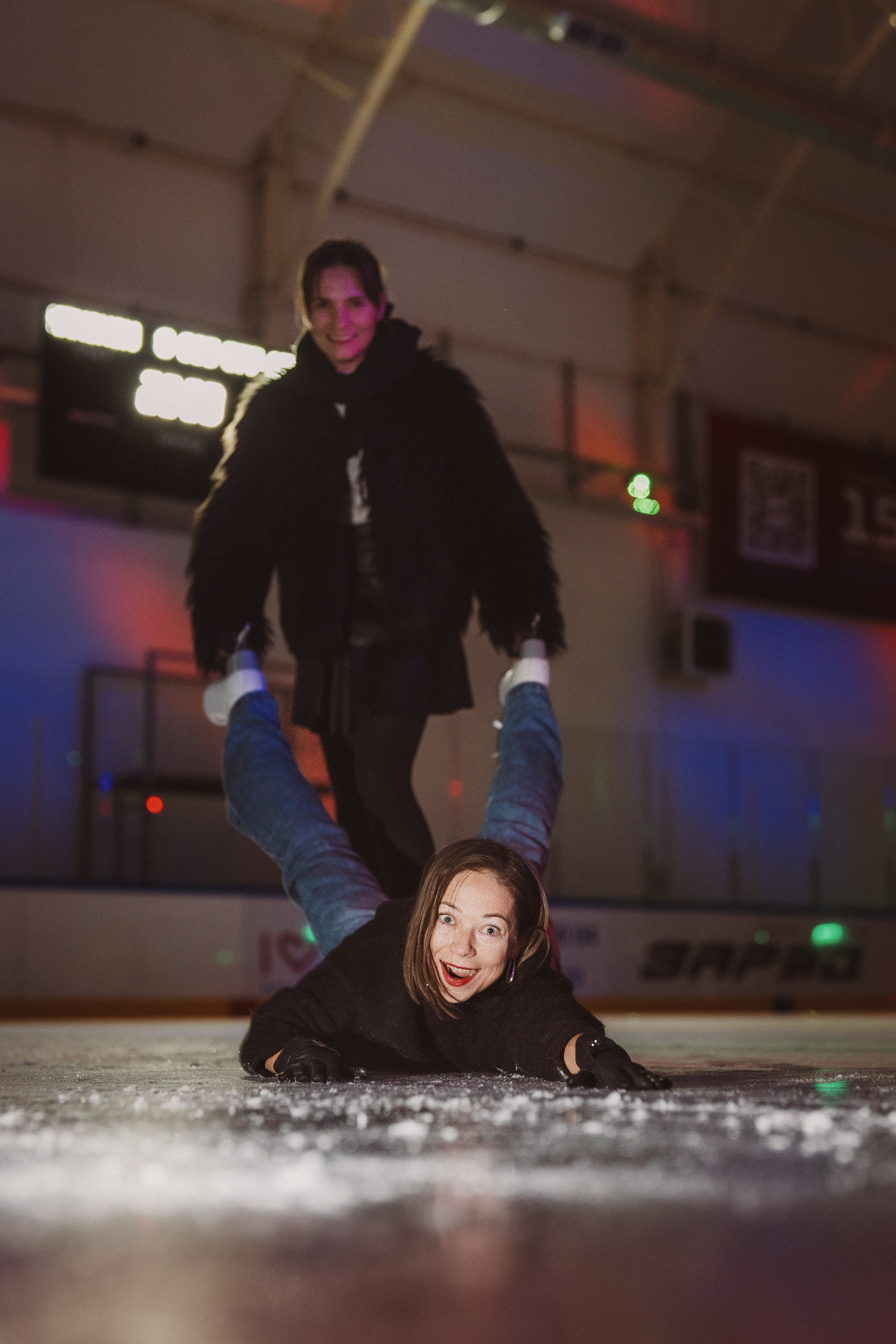 Champion Ice Rink in Gorky Central Park, Moscow. Сергей Зворыгин