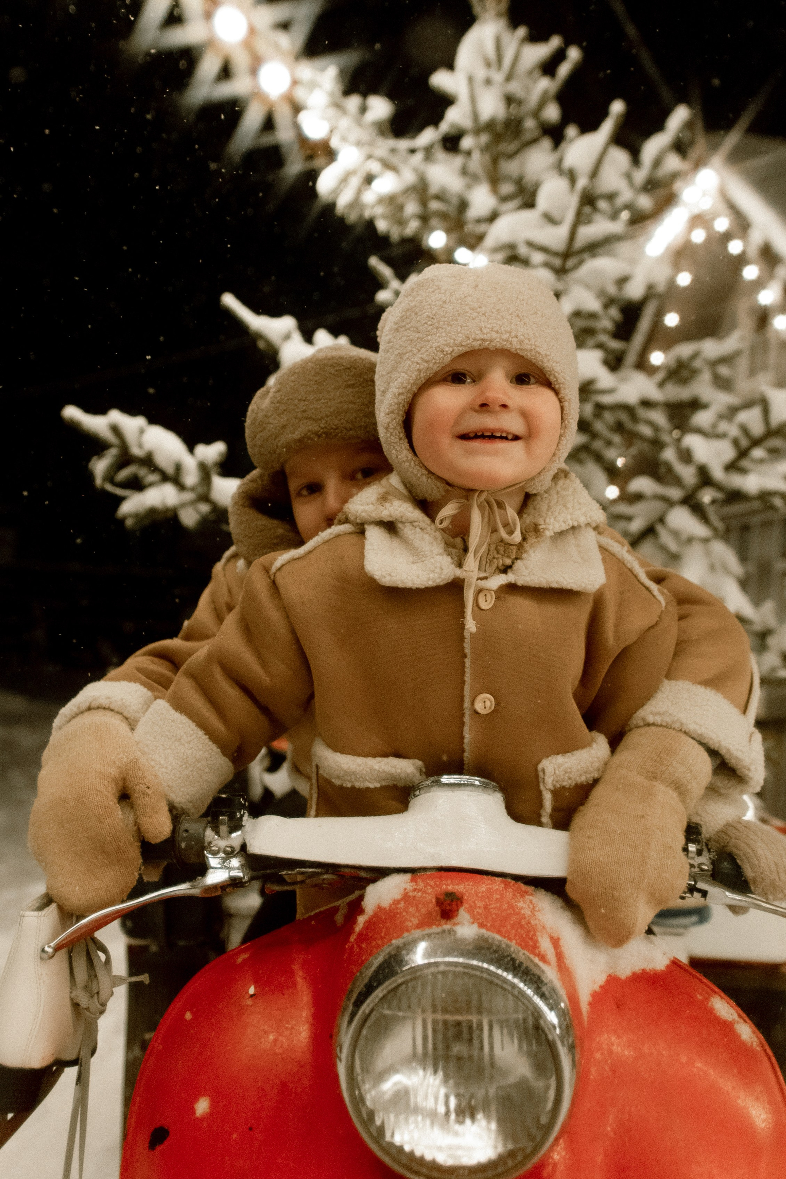 Новогодняя деревня