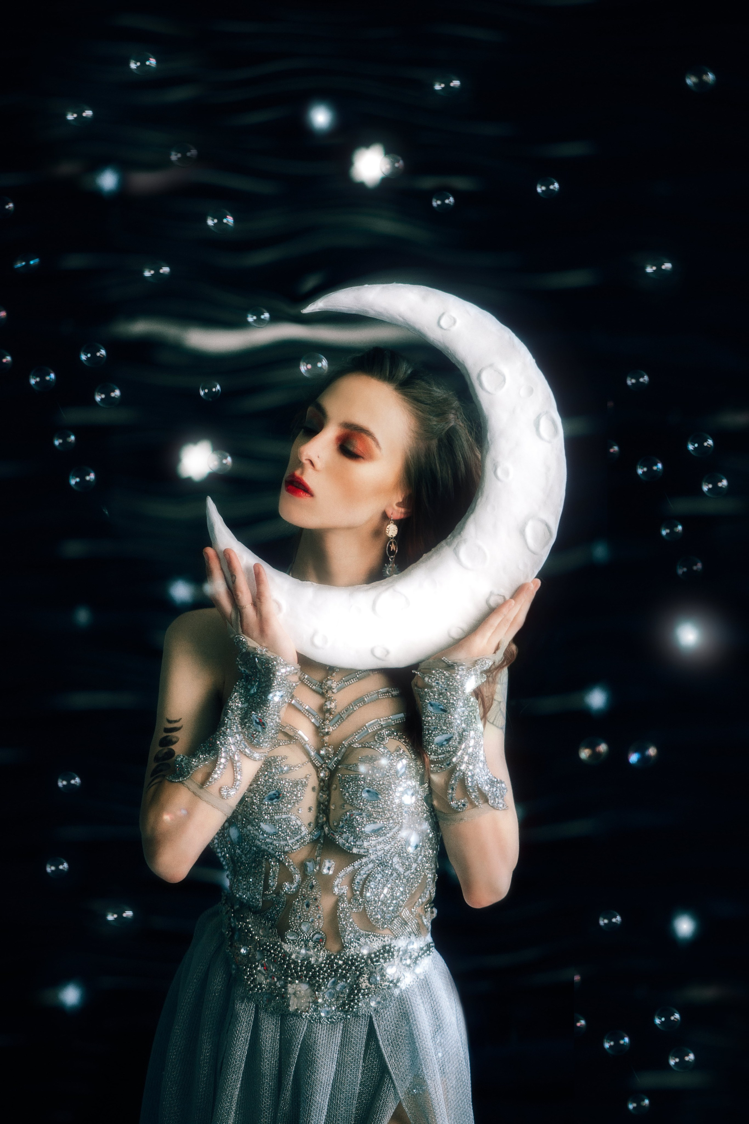 Μήνη 🌌. Анастасия Клепцова, портретный фотограф Москва