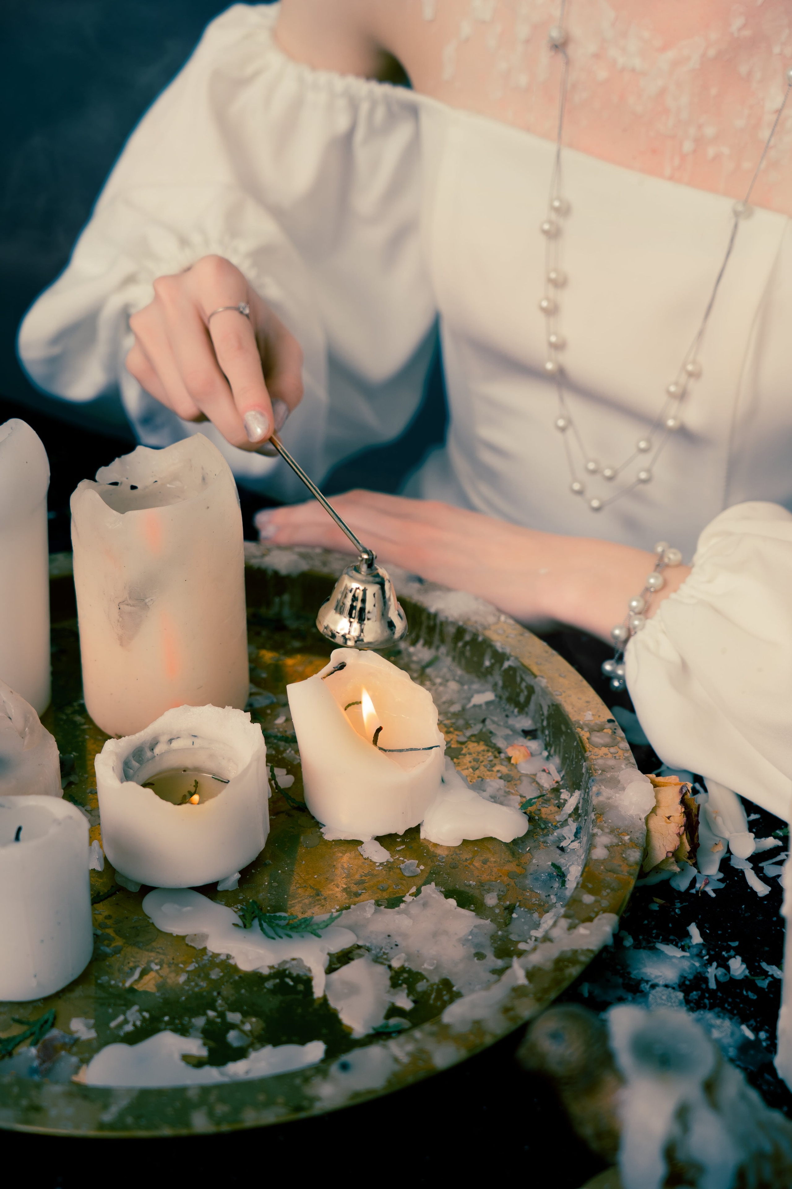 Wax Tears. Анастасия Клепцова, портретный фотограф Москва