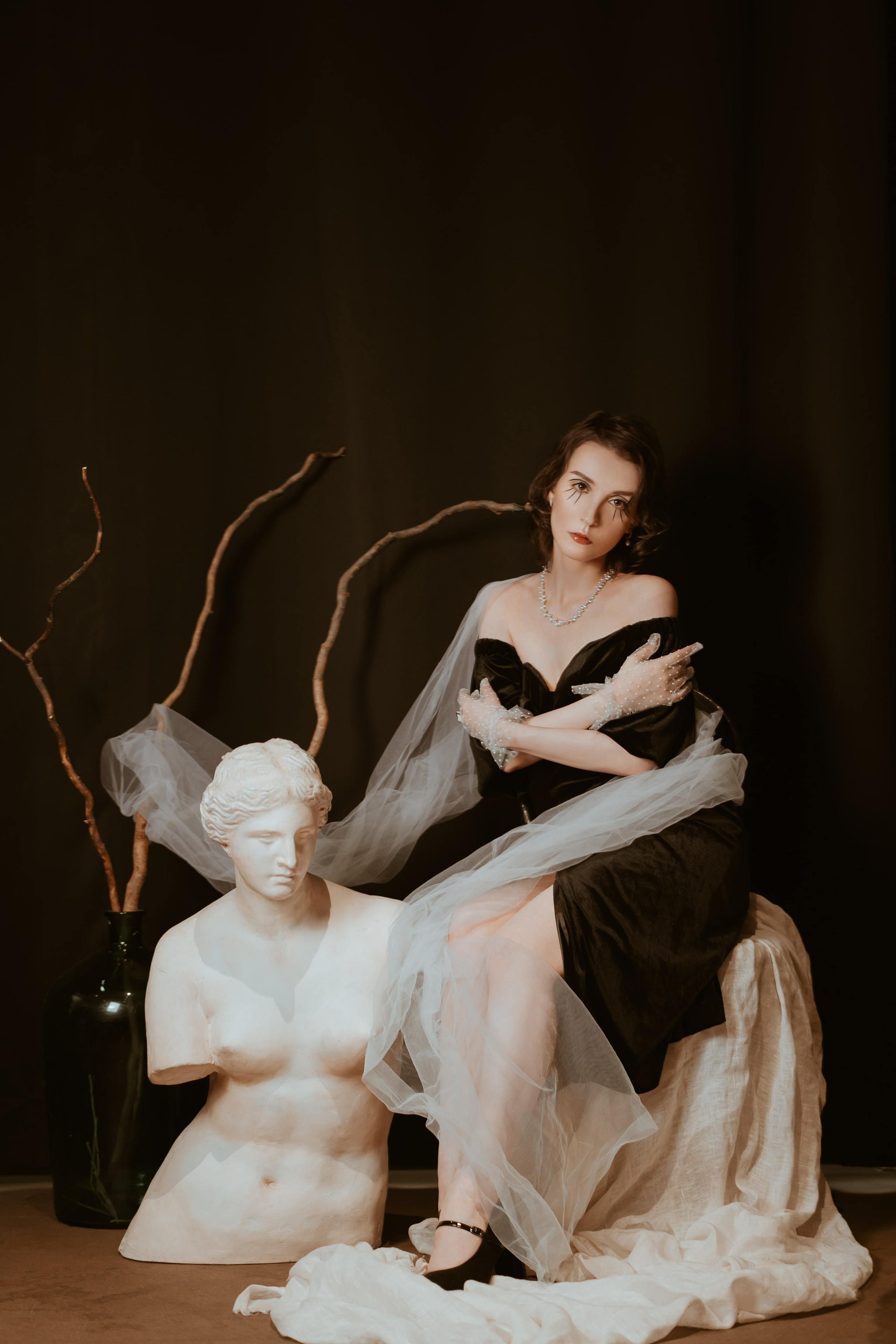 Hera🖤. Анастасия Клепцова, портретный фотограф Москва