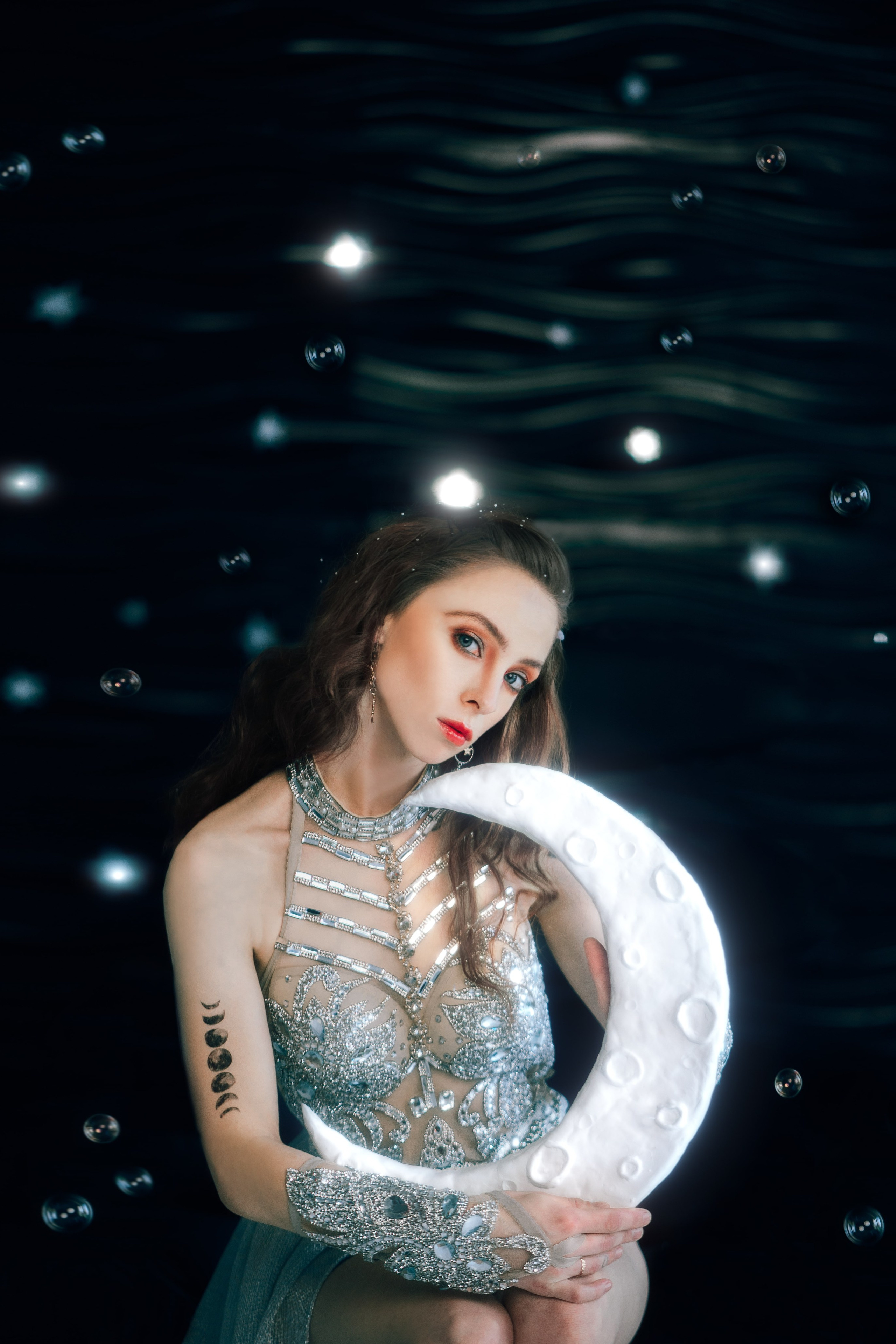 Μήνη 🌌. Анастасия Клепцова, портретный фотограф Москва