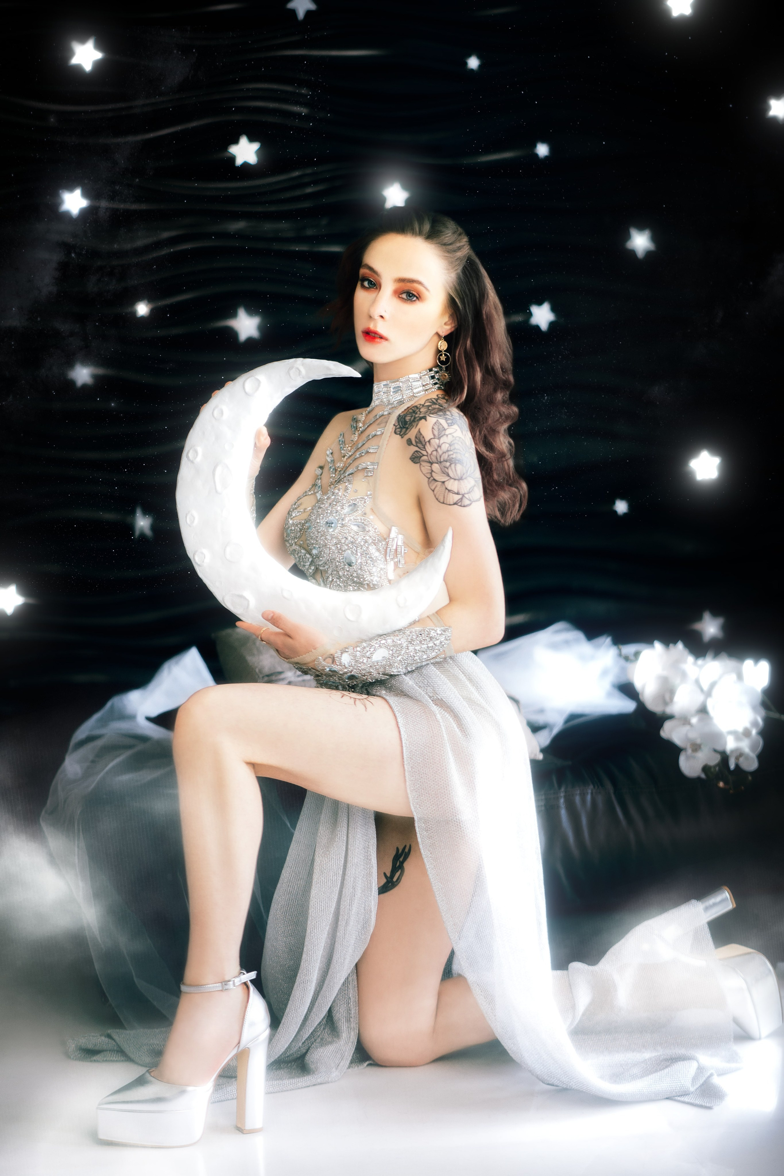 Μήνη 🌌. Анастасия Клепцова, портретный фотограф Москва