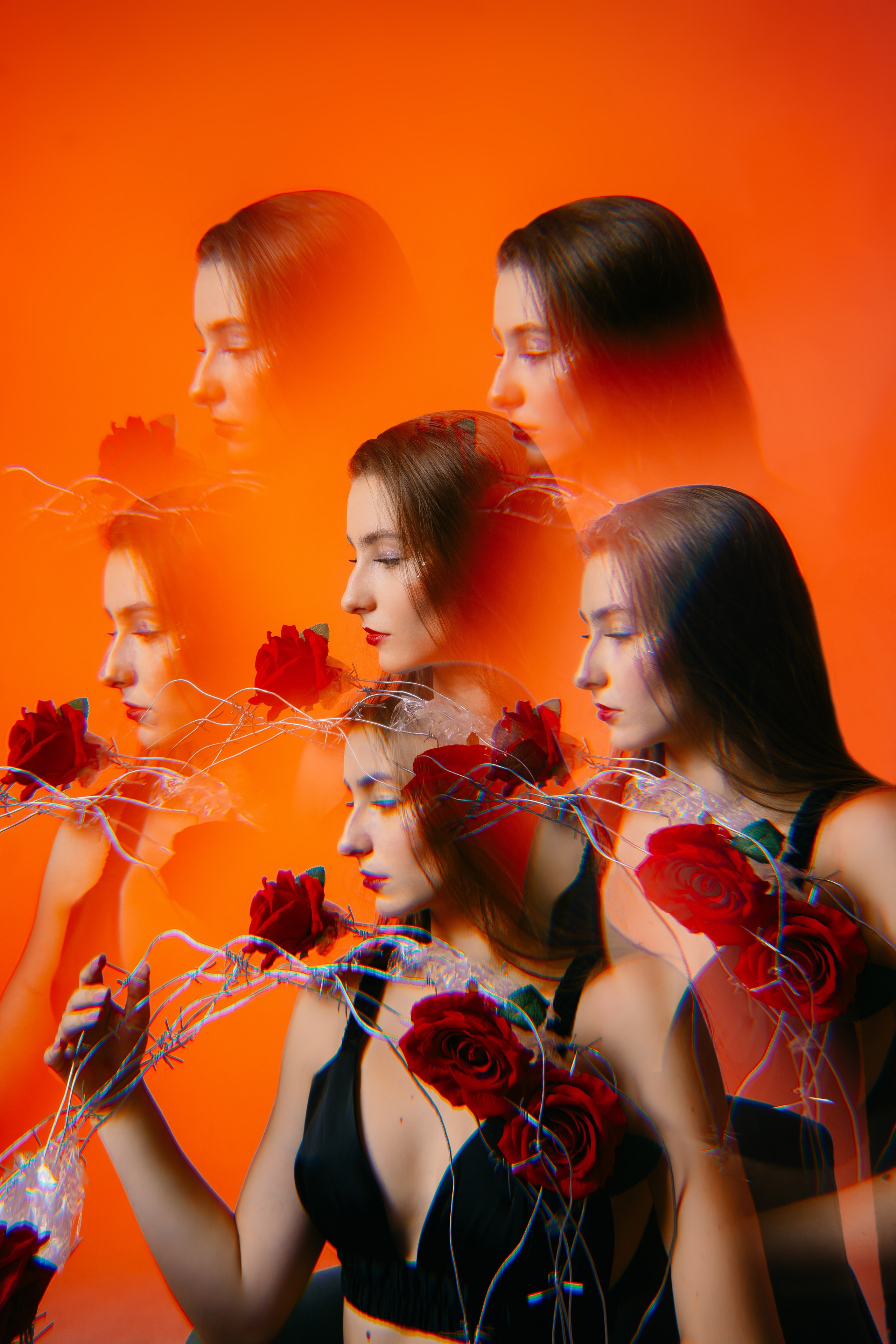 Видишь в темноте это пламя? ❤️‍🔥. Анастасия Клепцова, портретный фотограф Москва