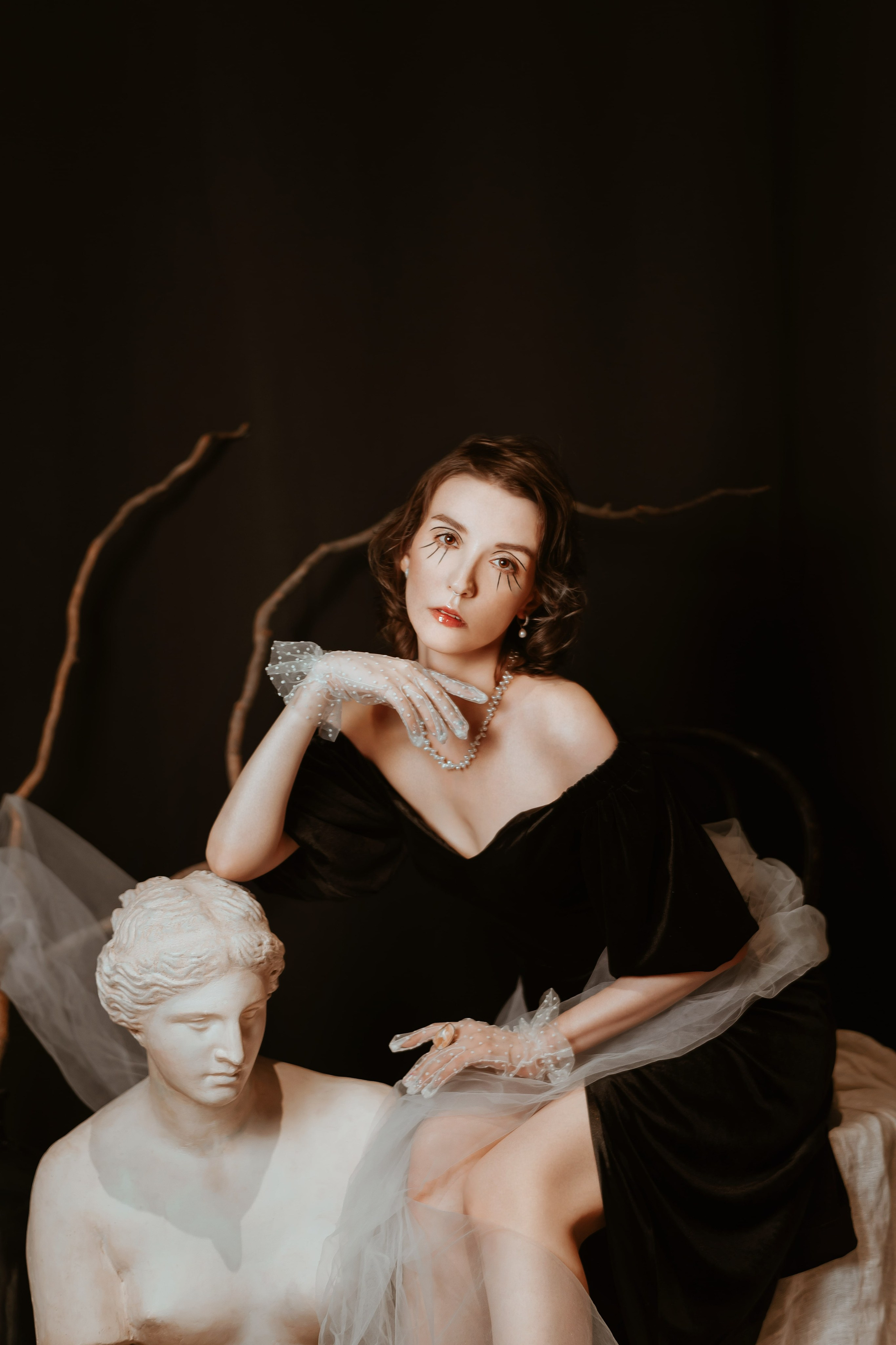 Hera🖤. Анастасия Клепцова, портретный фотограф Москва