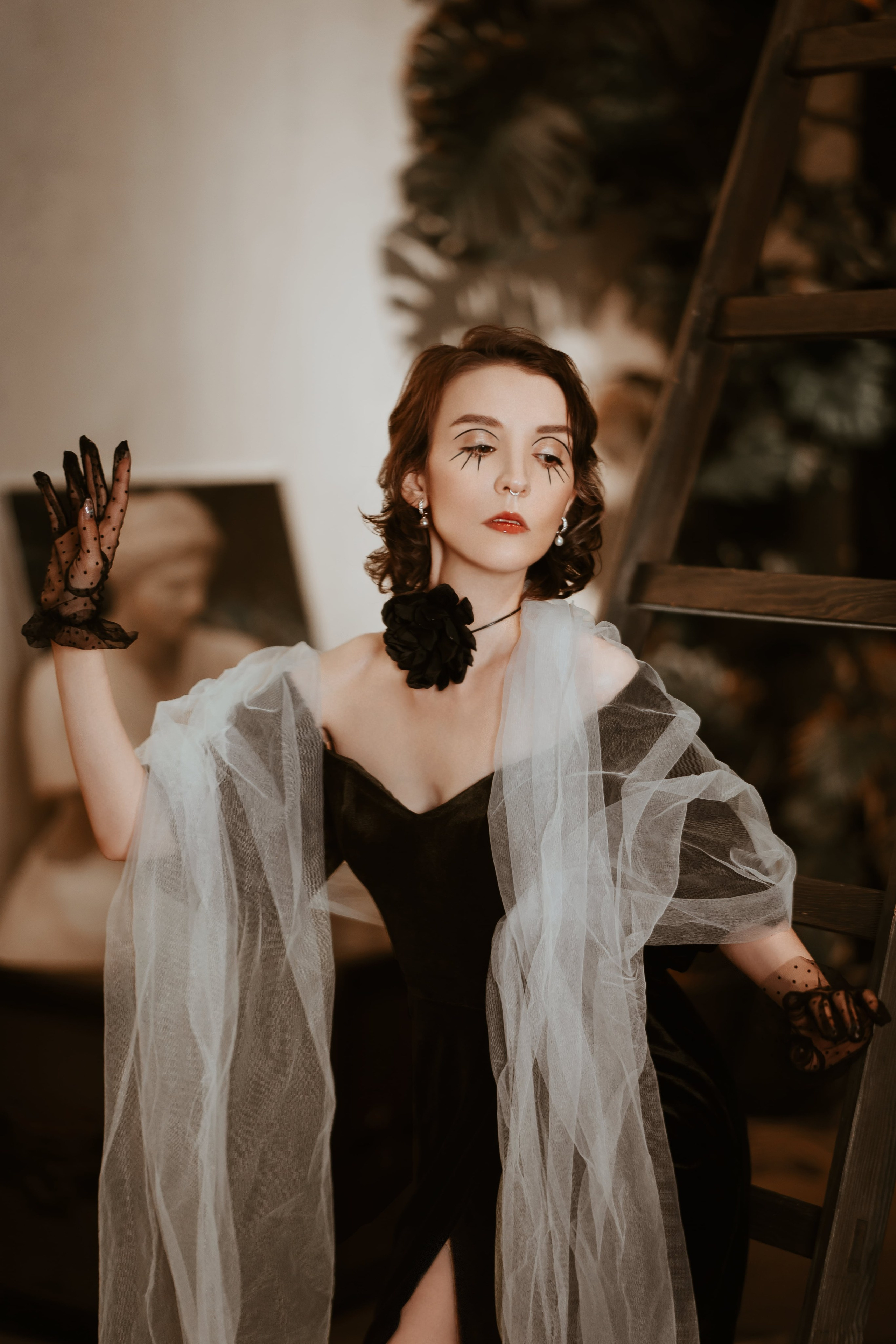 Hera🖤. Анастасия Клепцова, портретный фотограф Москва