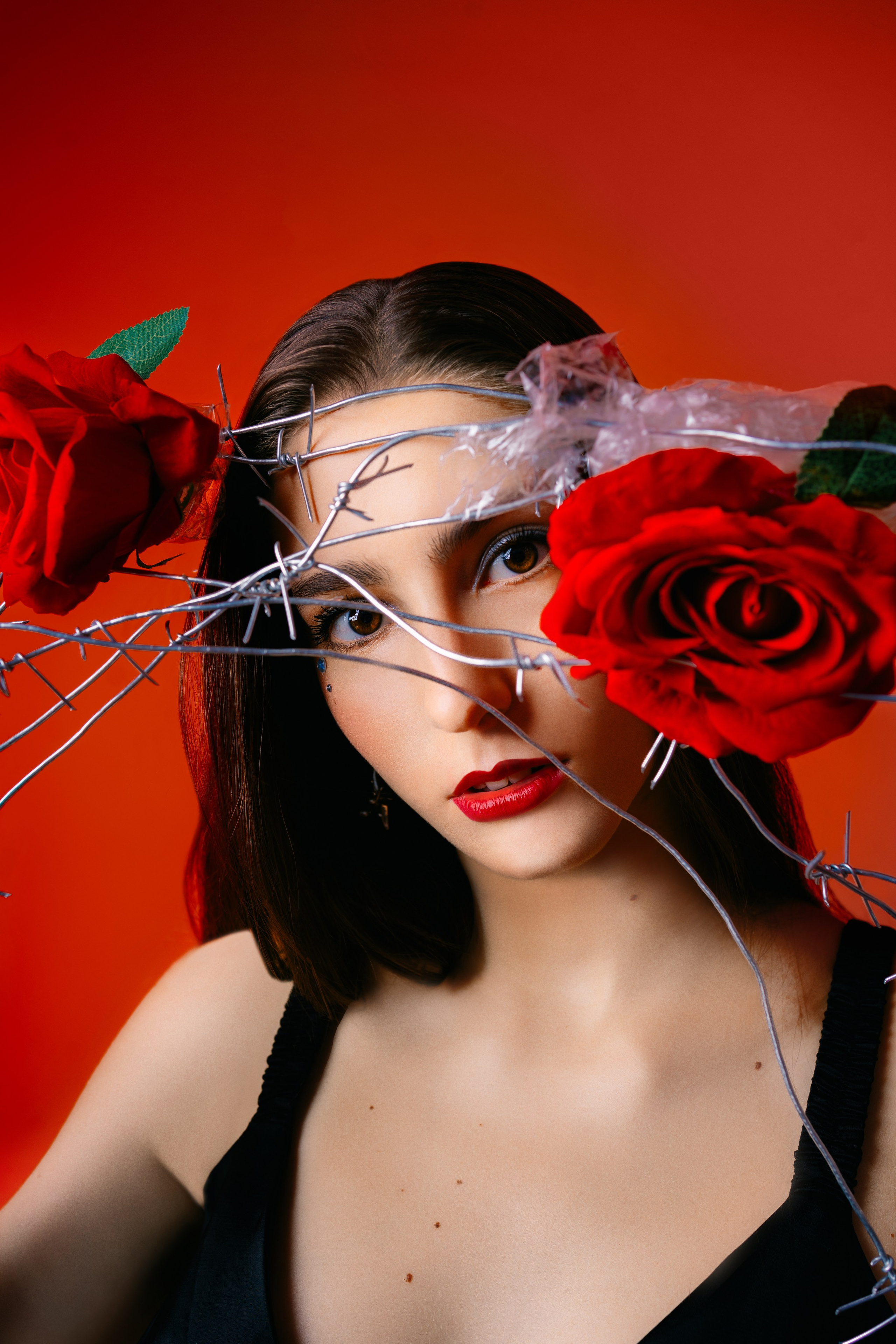 Видишь в темноте это пламя? ❤️‍🔥. Анастасия Клепцова, портретный фотограф Москва