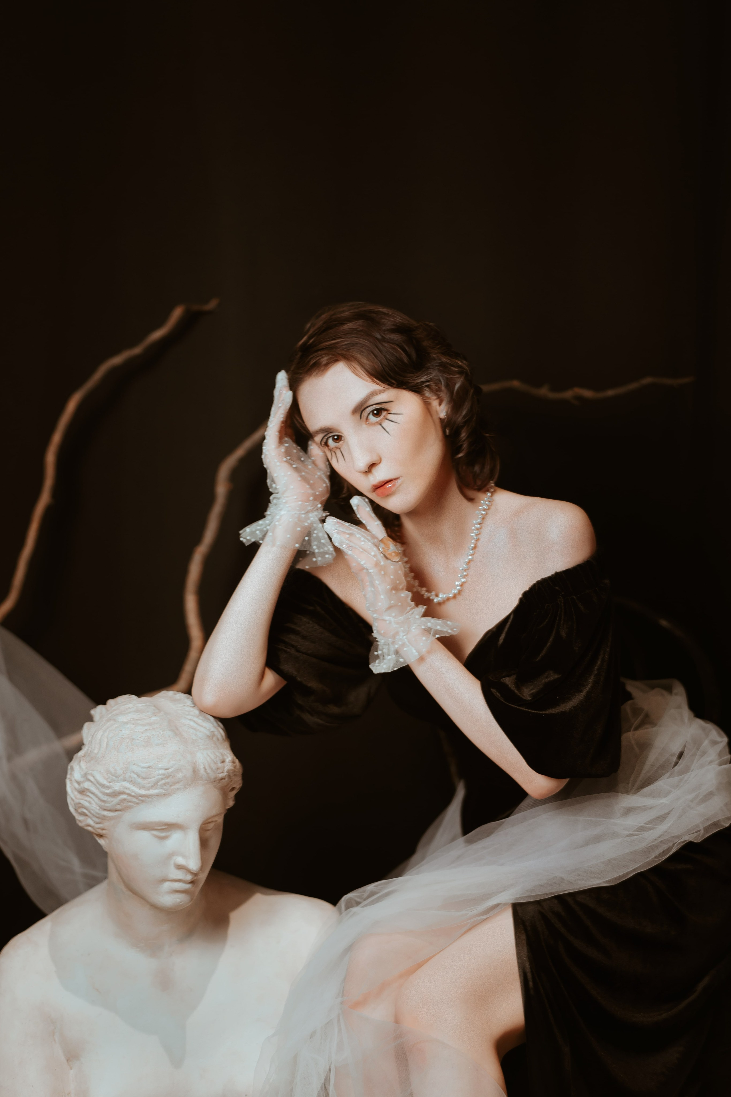 Hera🖤. Анастасия Клепцова, портретный фотограф Москва