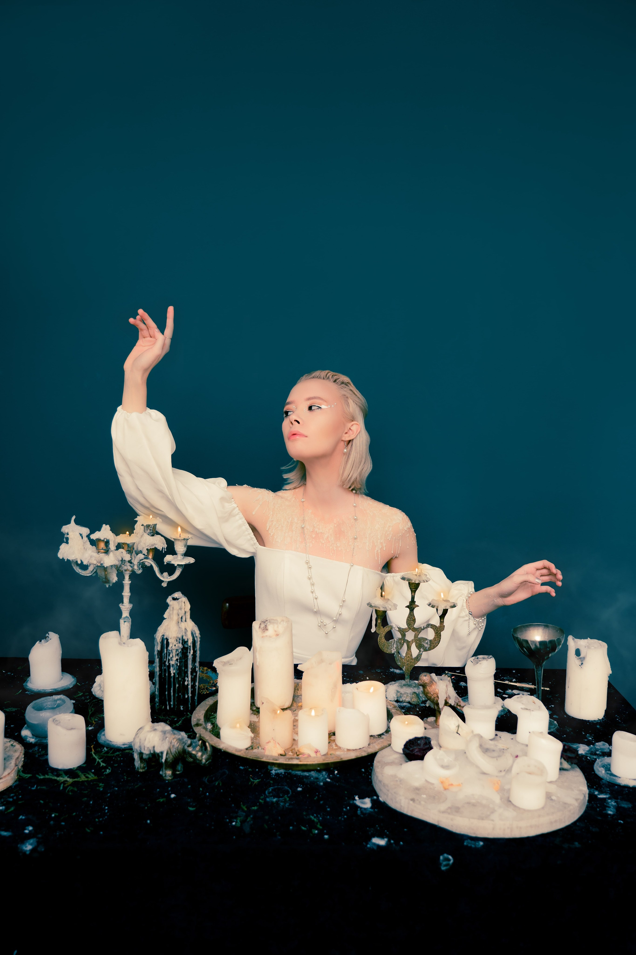 Wax Tears. Анастасия Клепцова, портретный фотограф Москва