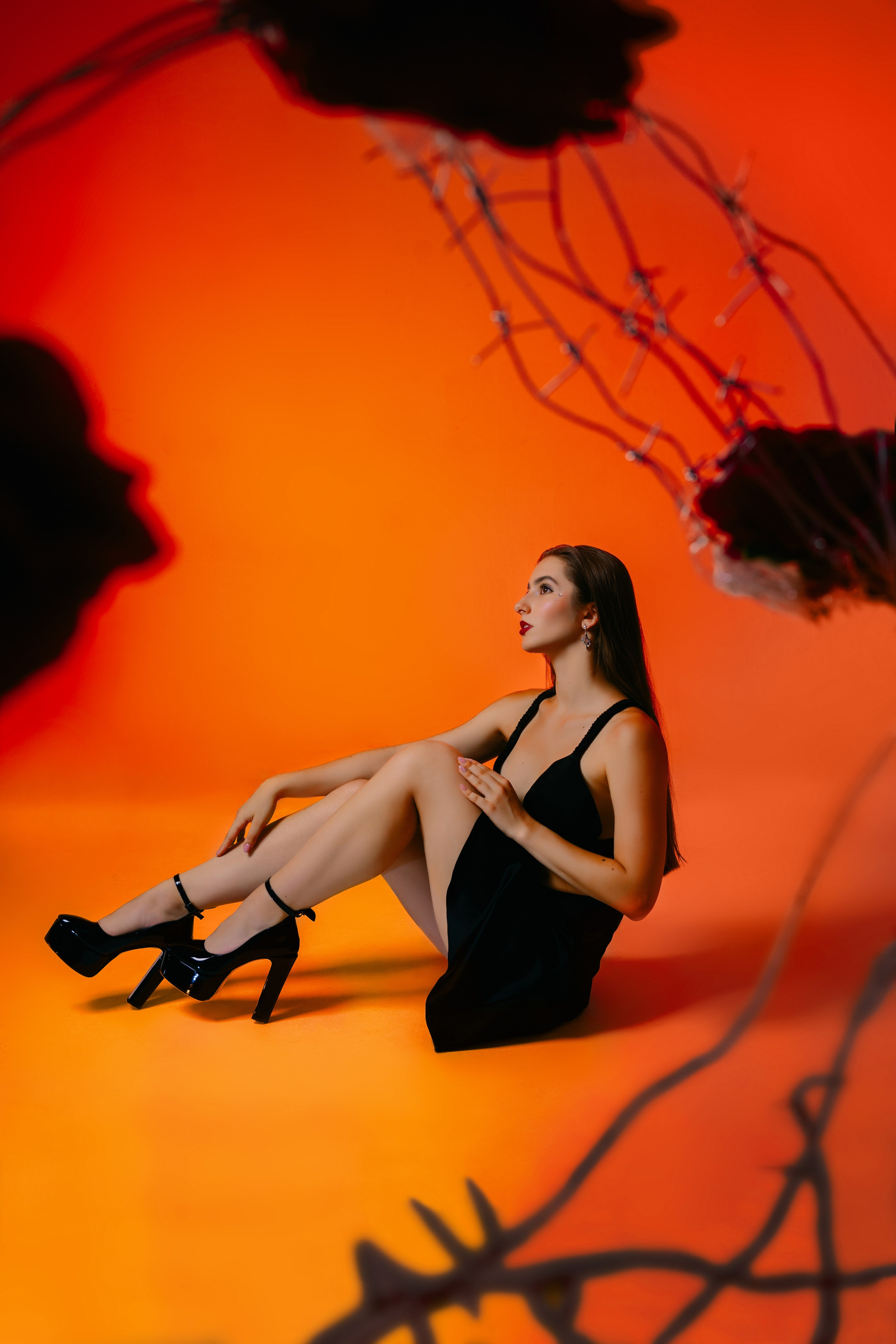 Видишь в темноте это пламя? ❤️‍🔥. Анастасия Клепцова, портретный фотограф Москва