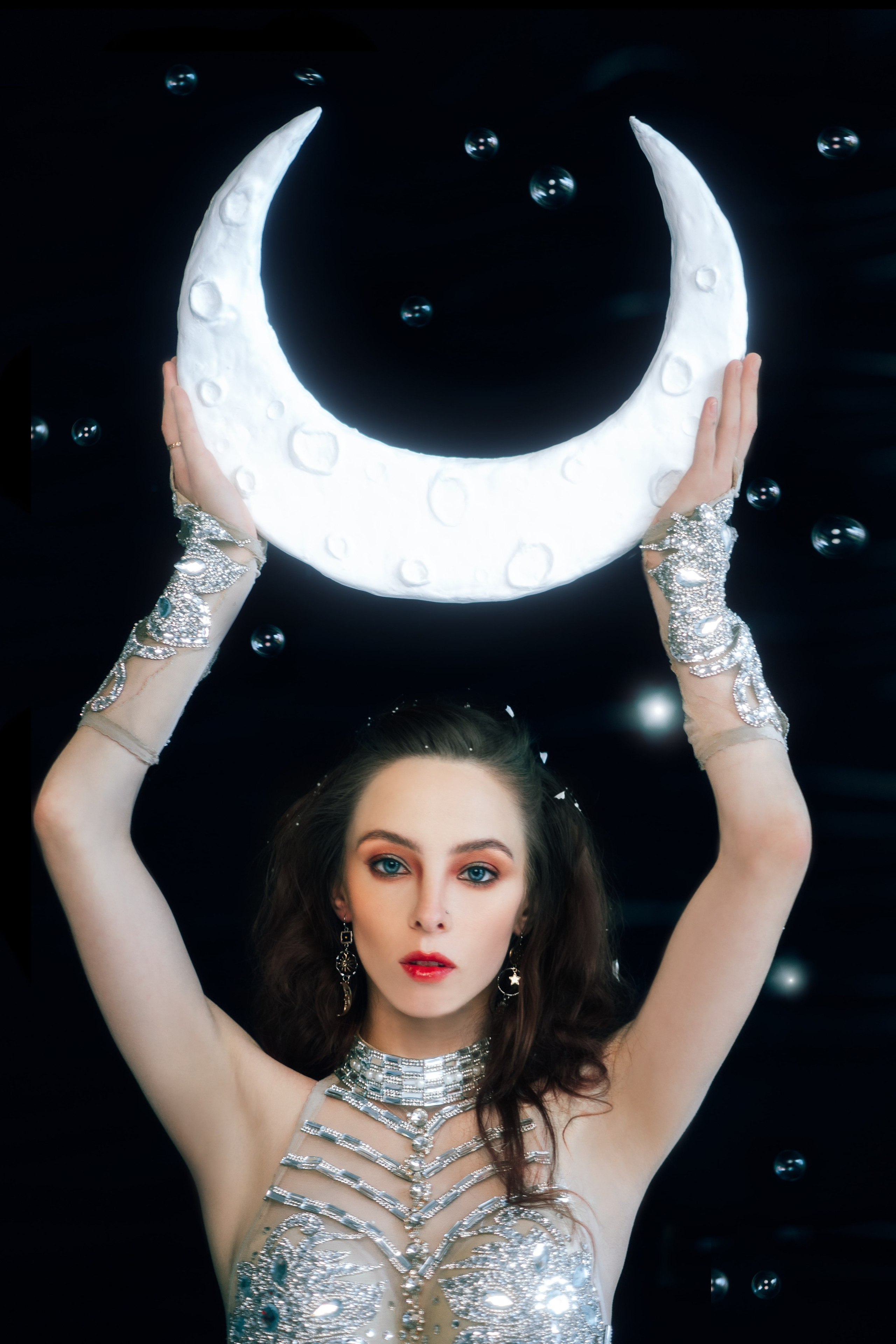 Μήνη 🌌. Анастасия Клепцова, портретный фотограф Москва