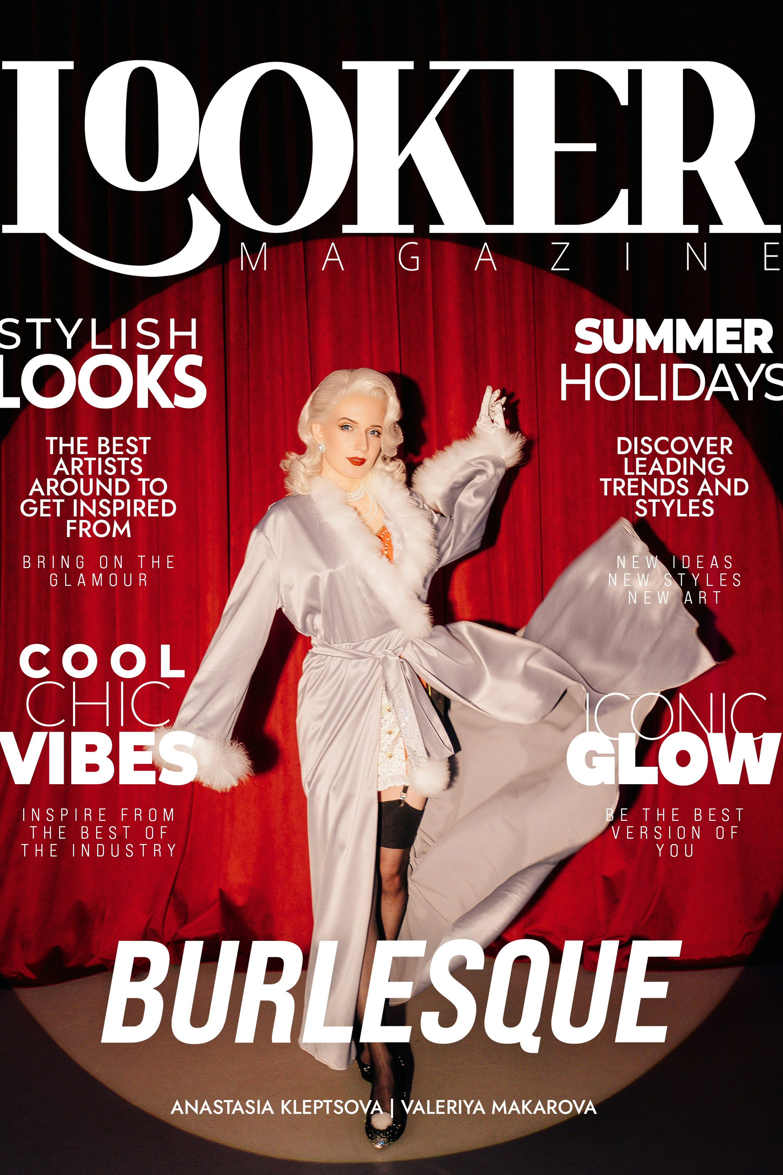 Burlesque. Анастасия Клепцова, портретный фотограф Москва