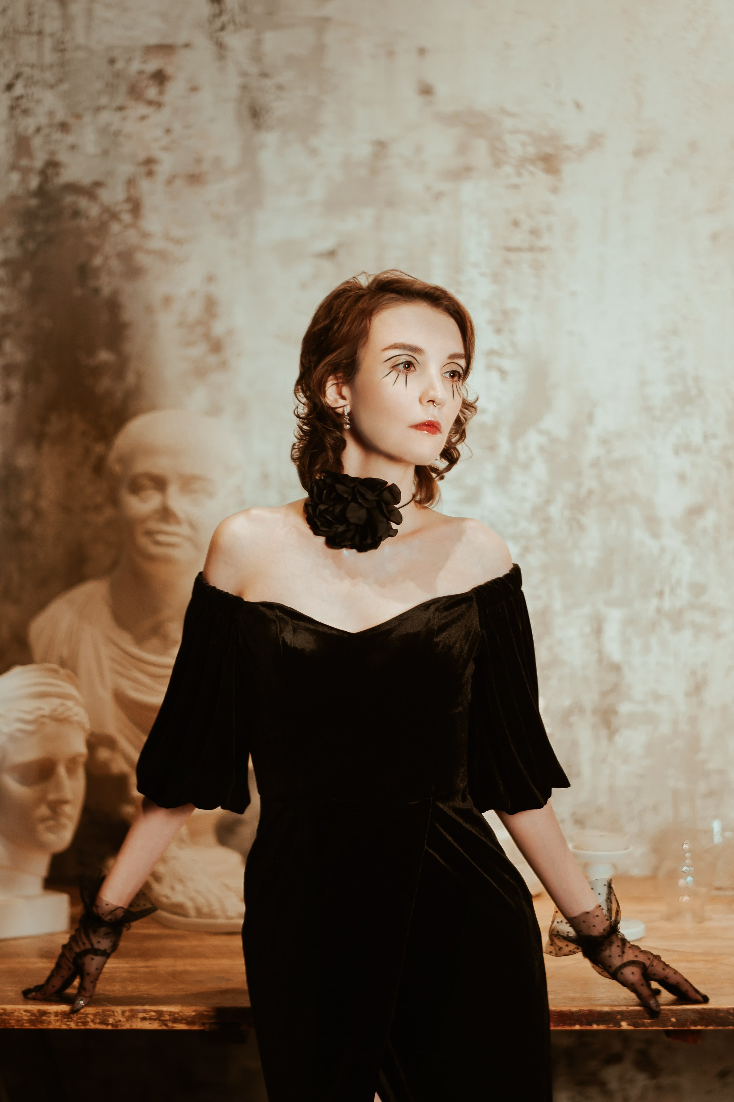 Hera🖤. Анастасия Клепцова, портретный фотограф Москва