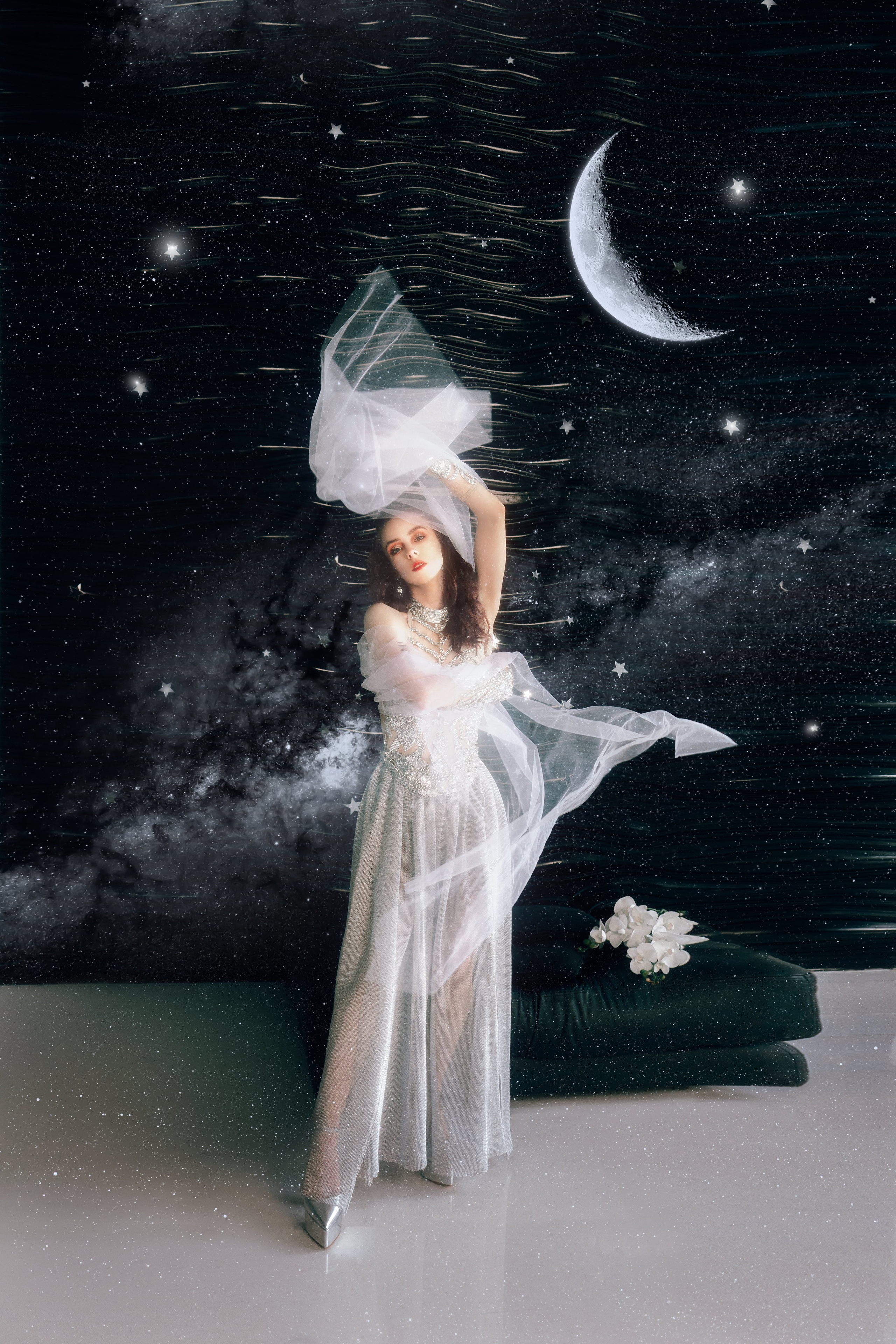 Μήνη 🌌. Анастасия Клепцова, портретный фотограф Москва