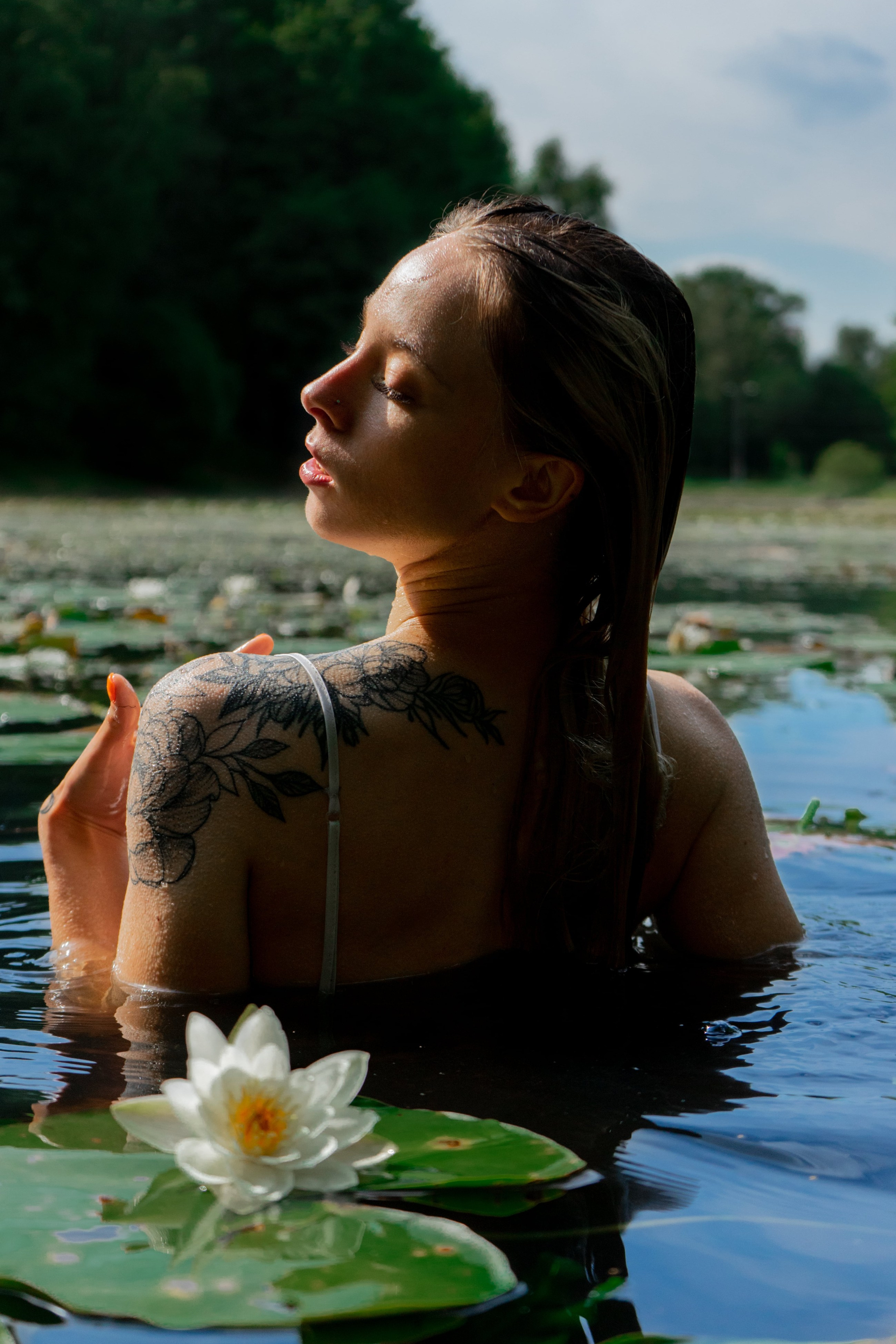 Lost Ophelia. Анастасия Клепцова, портретный фотограф Москва