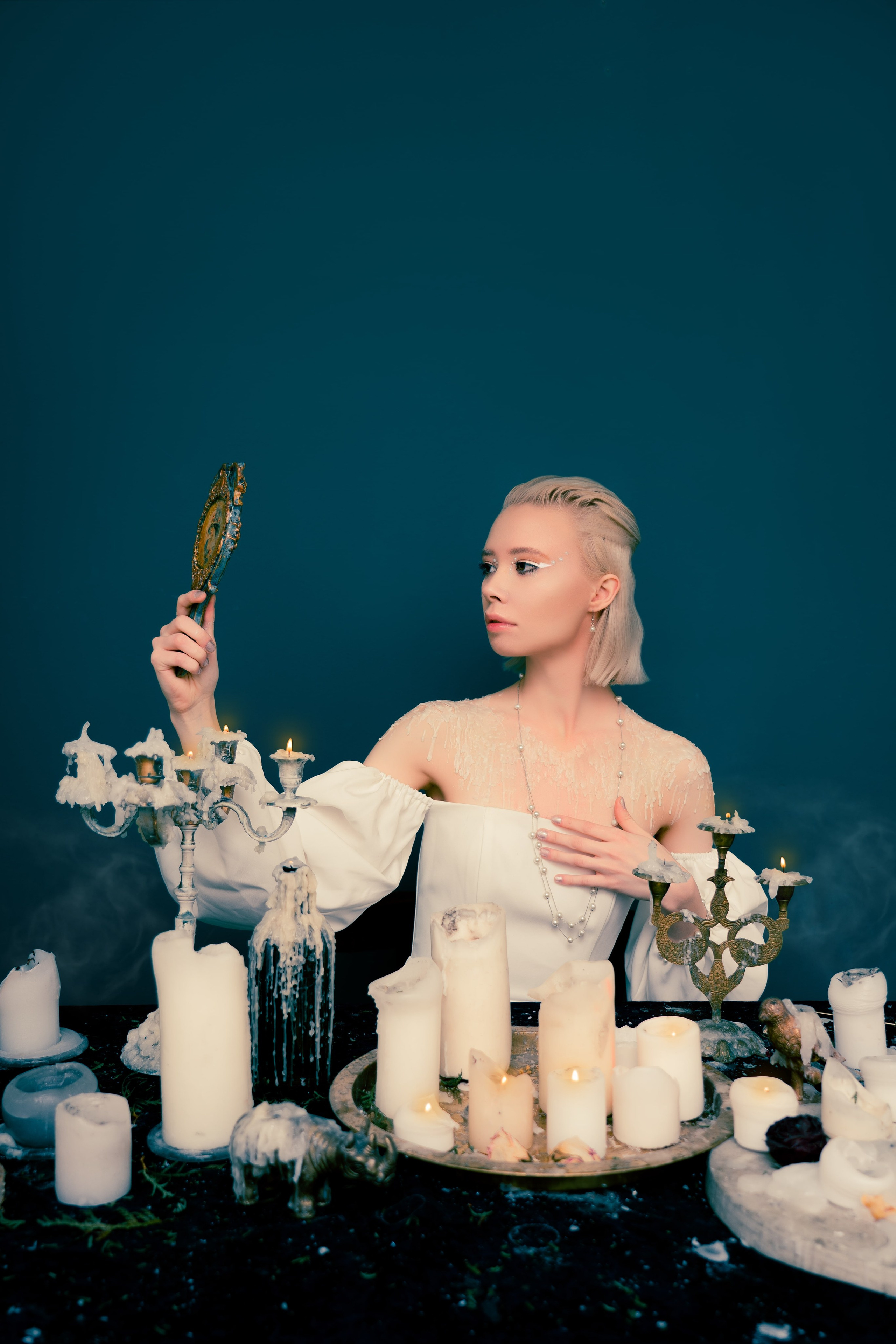 Wax Tears. Анастасия Клепцова, портретный фотограф Москва