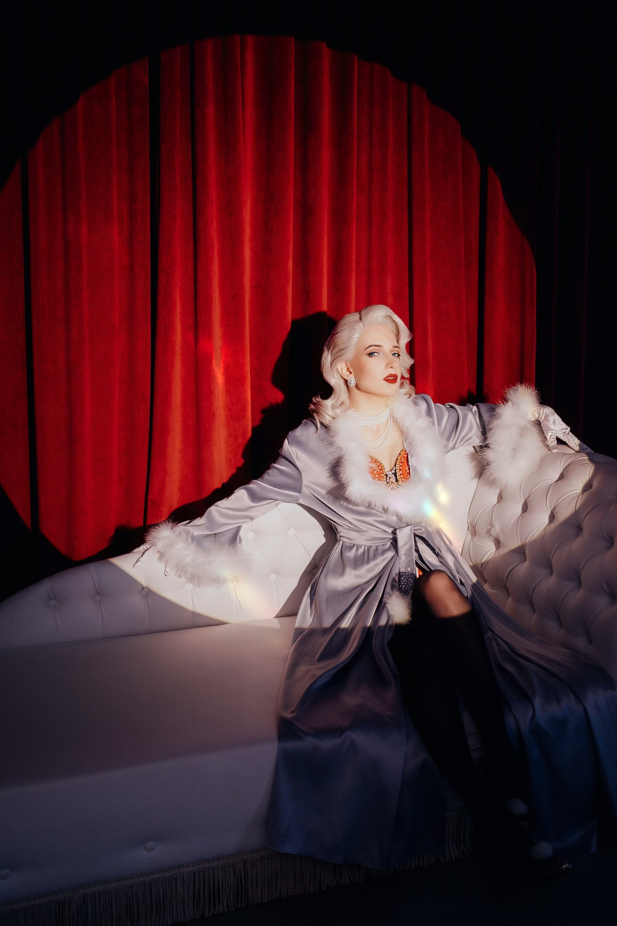 Burlesque. Анастасия Клепцова, портретный фотограф Москва