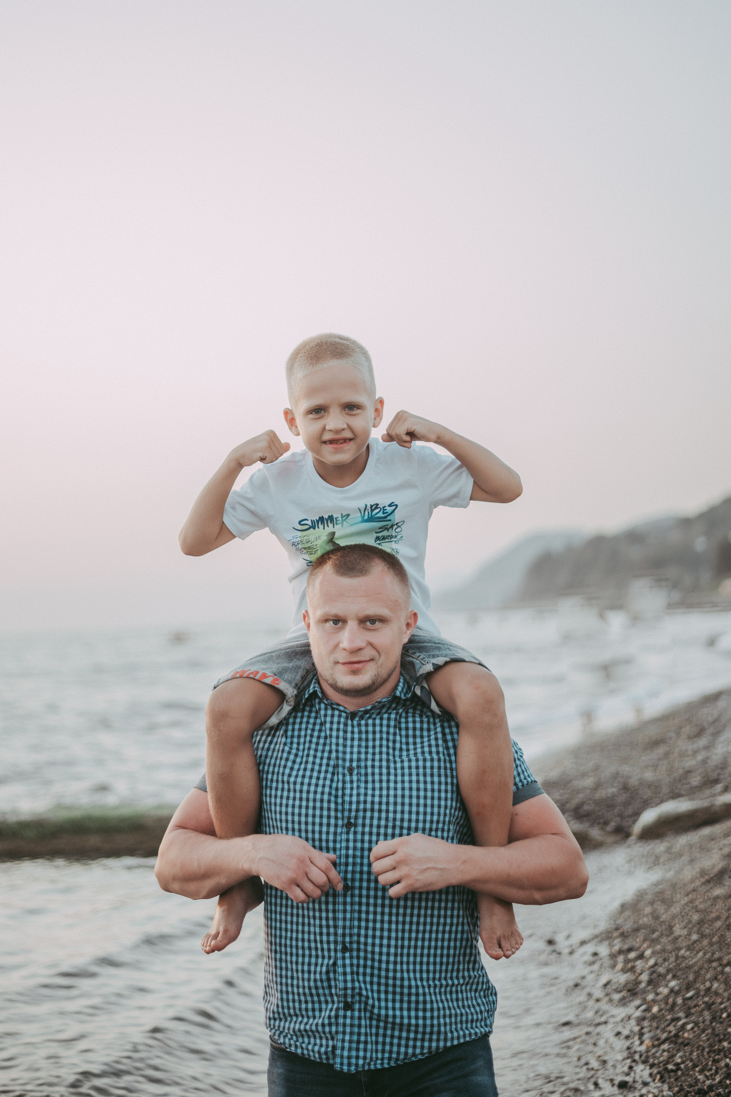 Наталья Сергеевна и Сергей Андреевич 👩‍👦💙 Прогулка летом. Фотограф в Сочи — Маргарита Поганова
